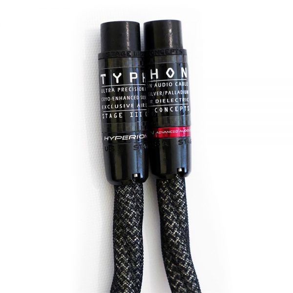 Stage III Concepts Typhon RCA Interconnect Cable - 2.5m (pair)