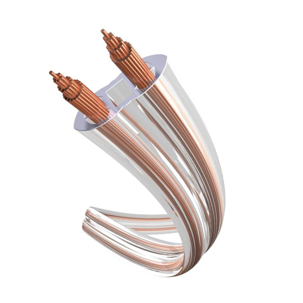 LS-Atmos Air Speaker Cable - Transparent (50m Reel)