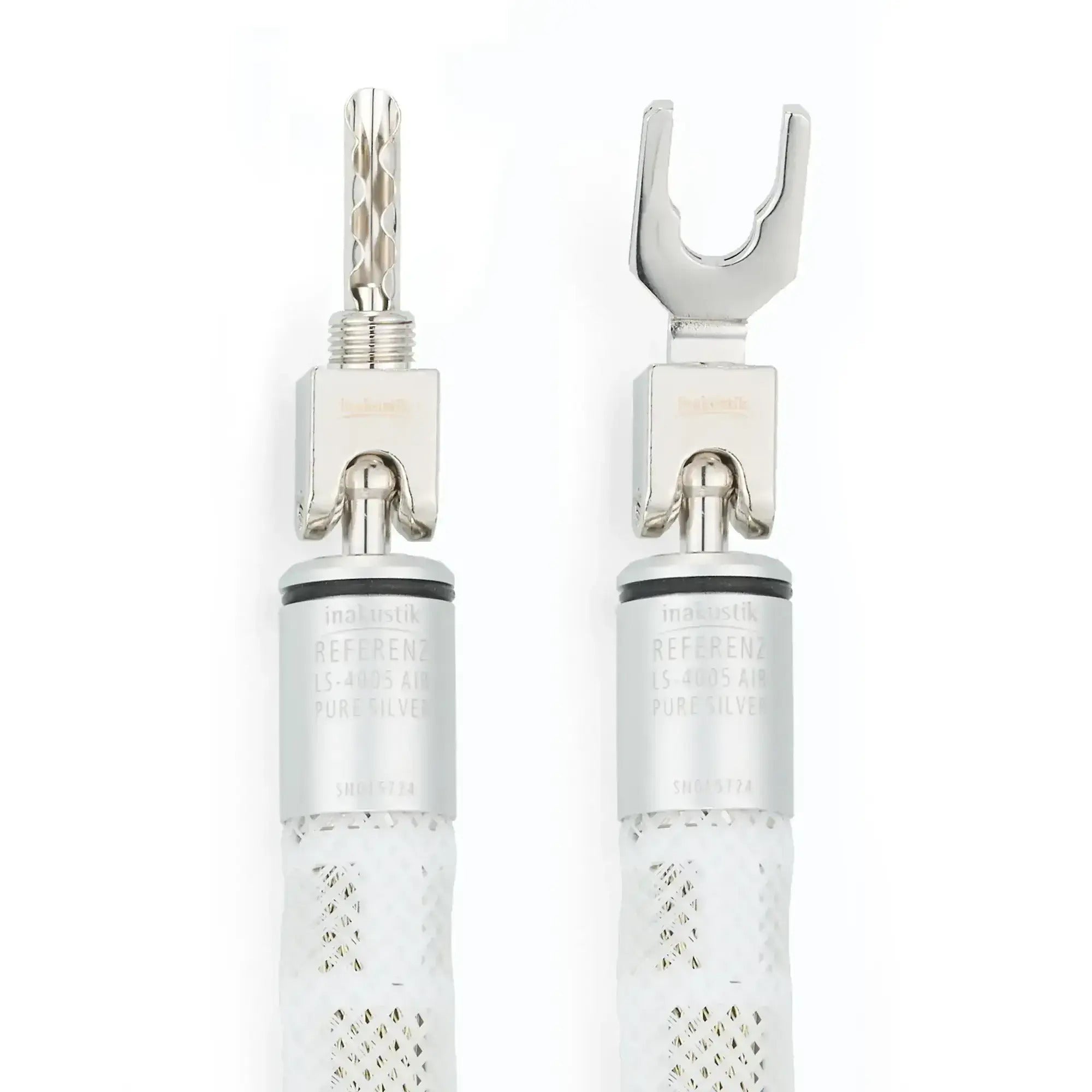 Inakustik Reference LS‐4005 AIR Pure Silver Bi‐Wire Jumper - 15 cm (Set of 4)
