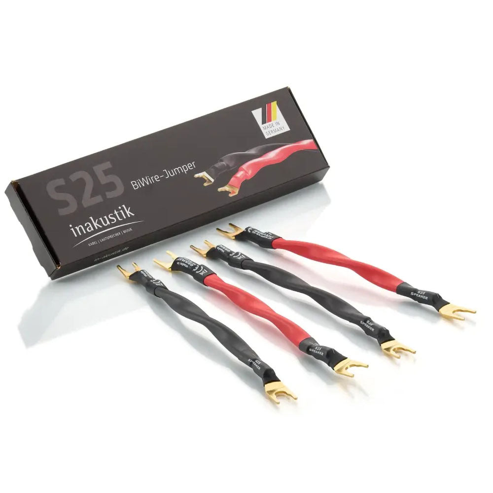 Inakustik S-25 Bi-Wire Jumper Set (15cm) (set of 4)