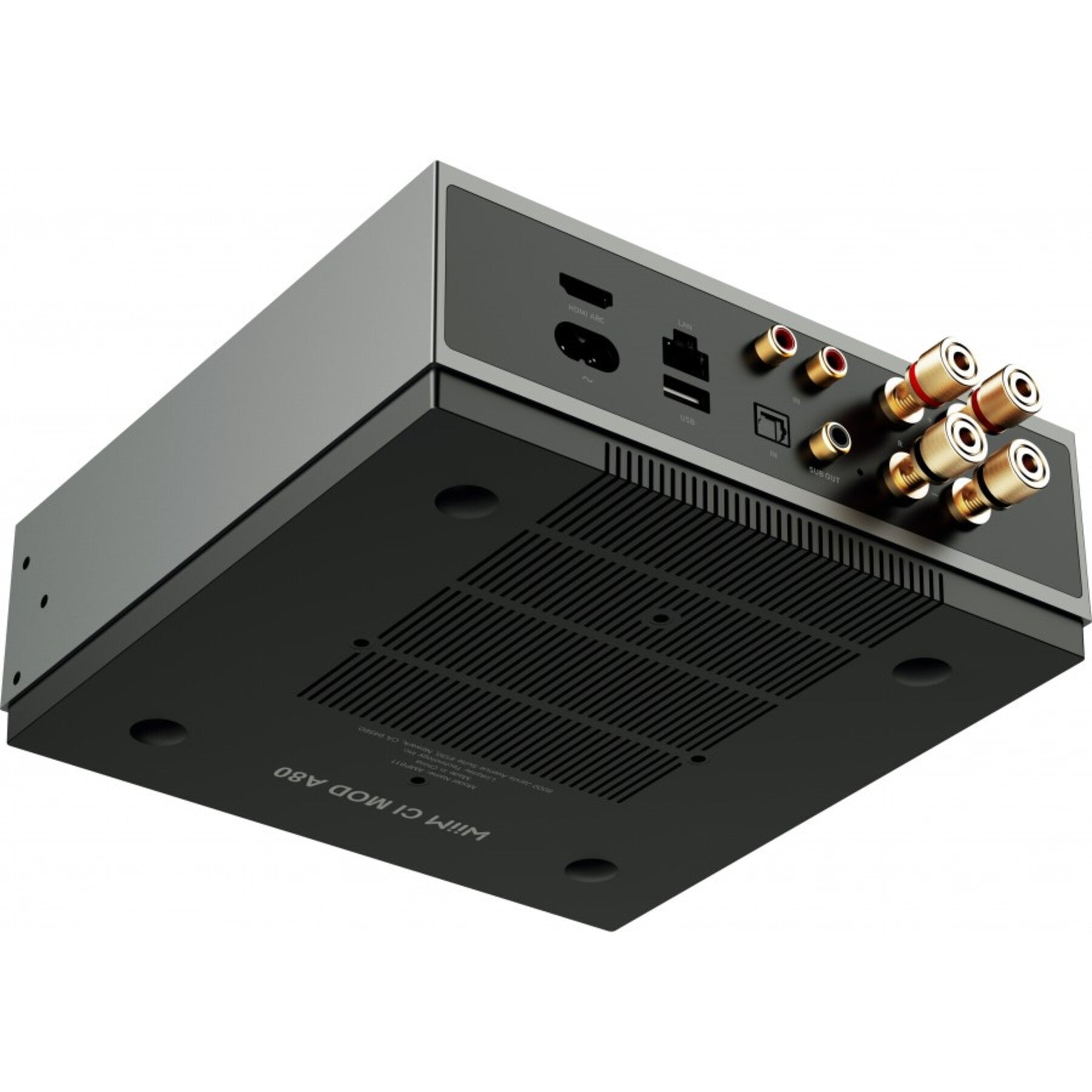 WiiM CI MOD A80 Amplifier + Audio Streamer for Custom Installation