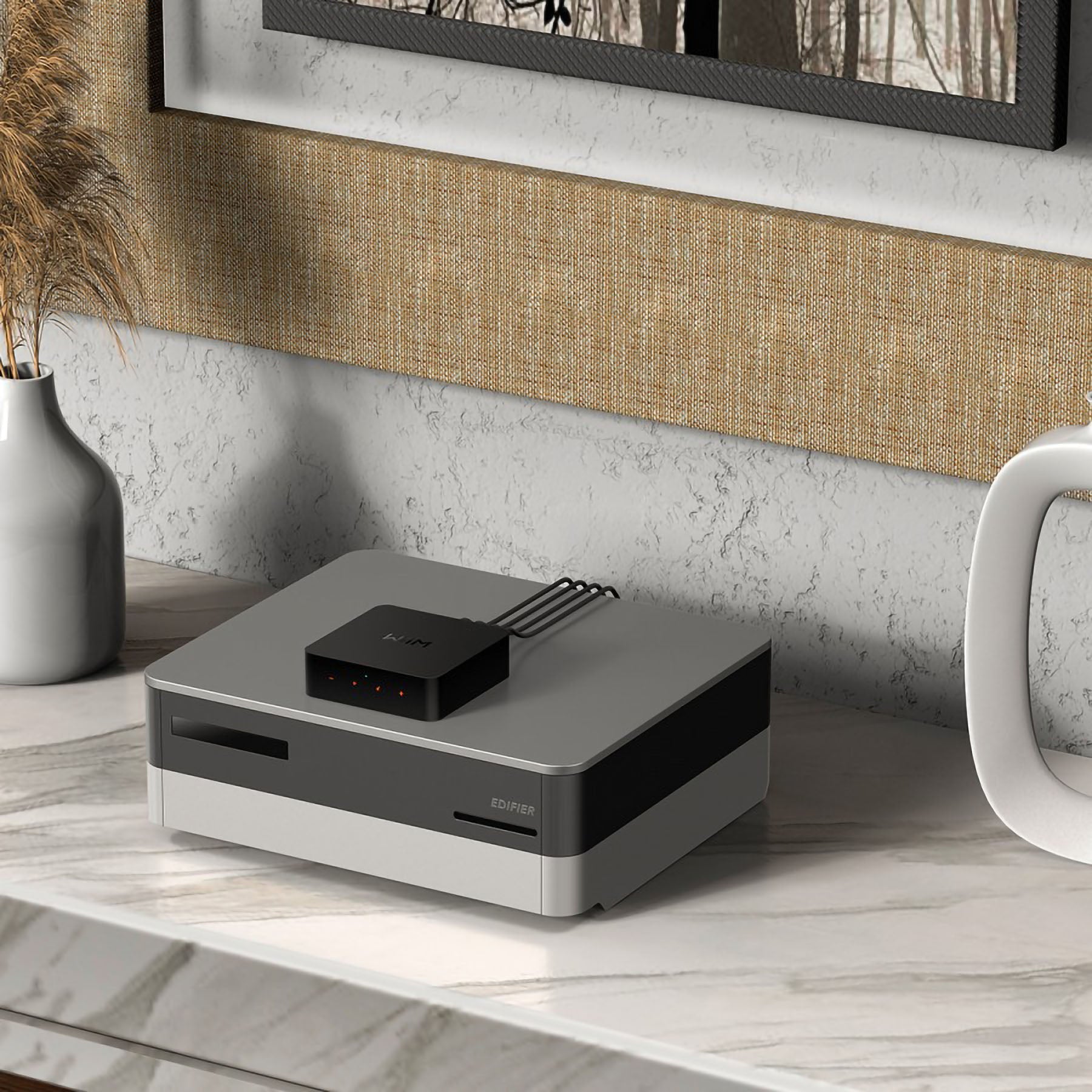 WiiM Pro Plus Wireless Audio Streamer AirPlay 2 & Chromecast