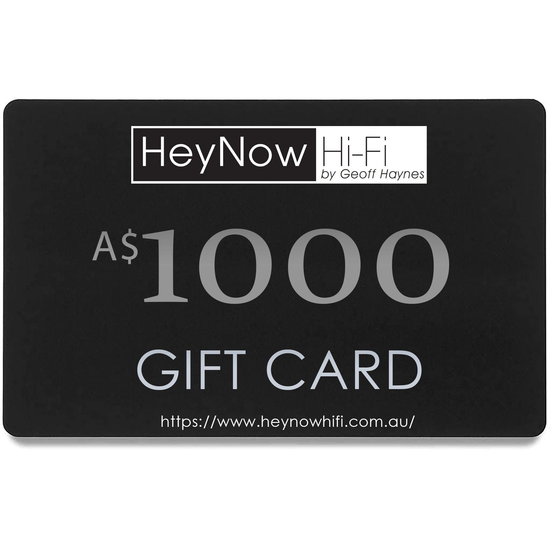 A$1000 Gift Card