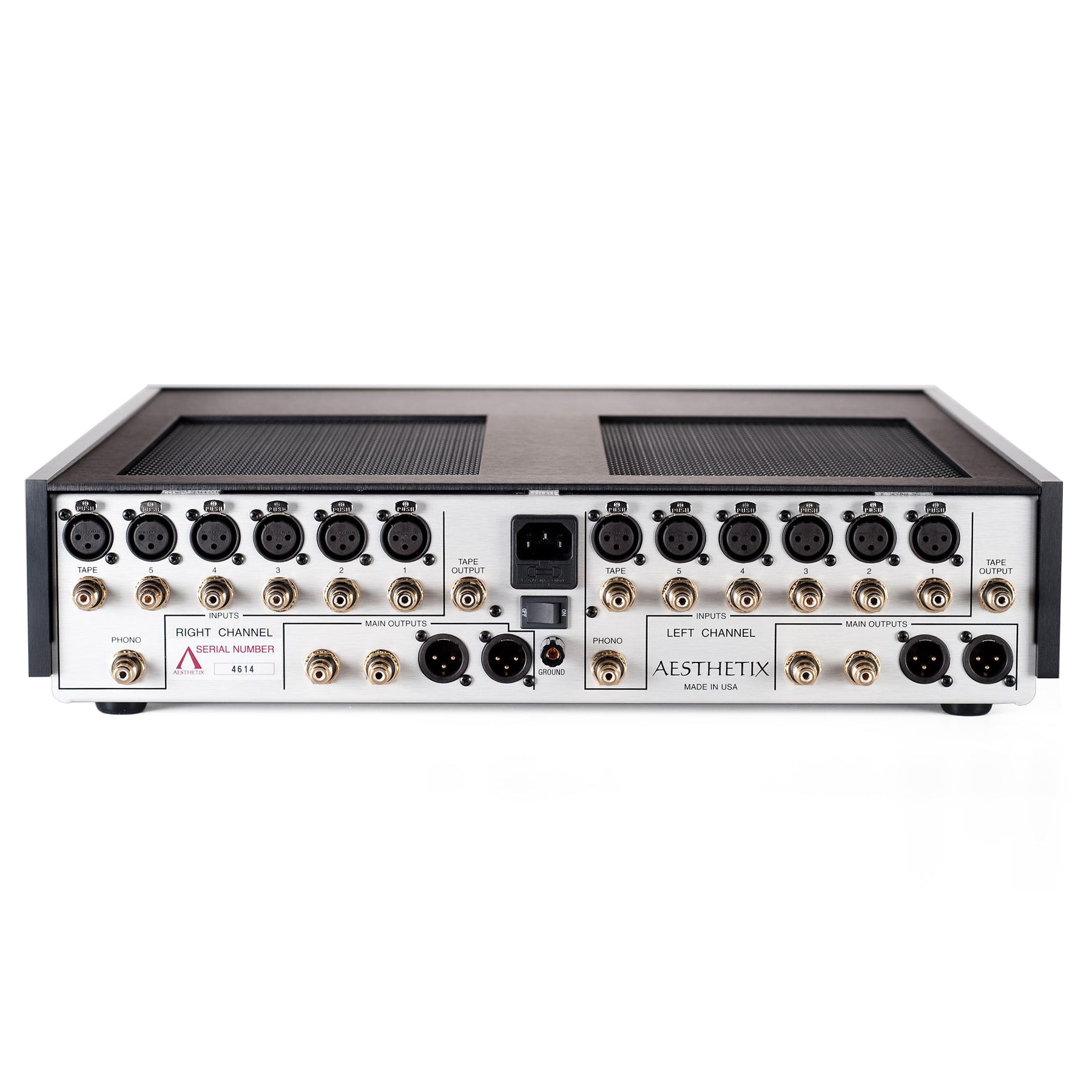 Aesthetix Janus Saturn Series Full Function Preamplifer with Phono Stage