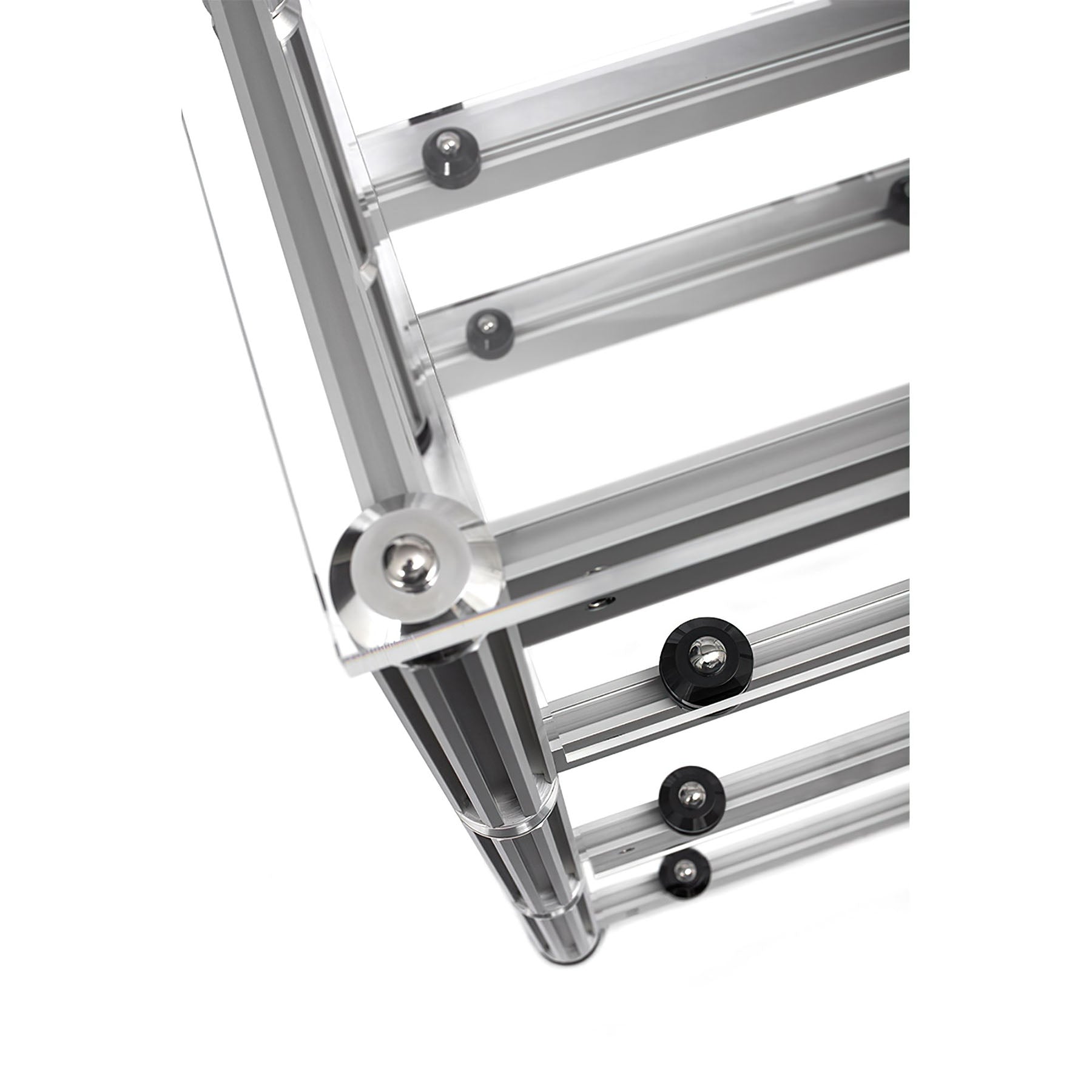 AG Lifter Crescendo Stackable Isolation Rack 4-Shelf - Silver