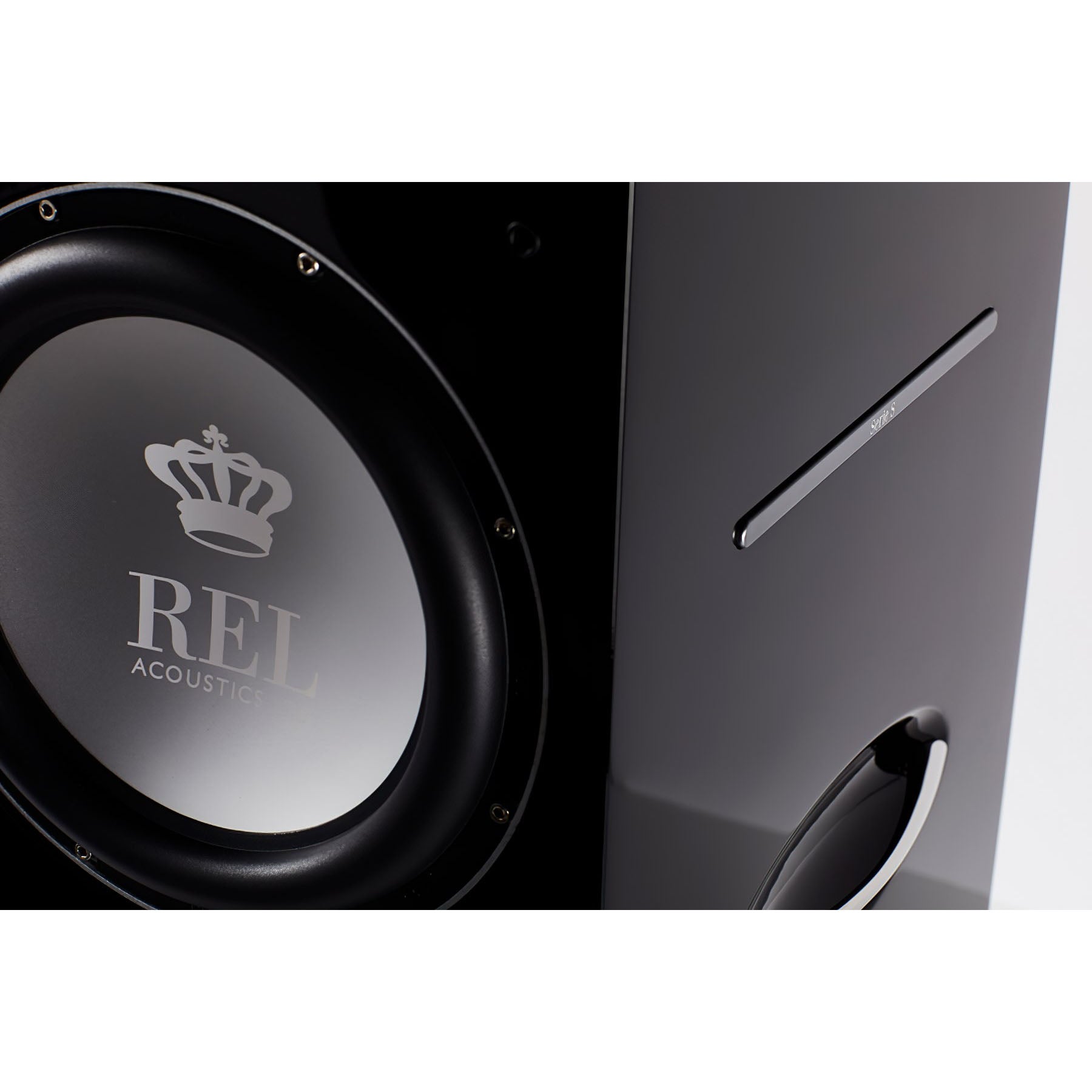 REL Acoustics 212/SX 12 inch 2 Front-firing Active Driver, Rear and Down-firing Passive Subwoofer