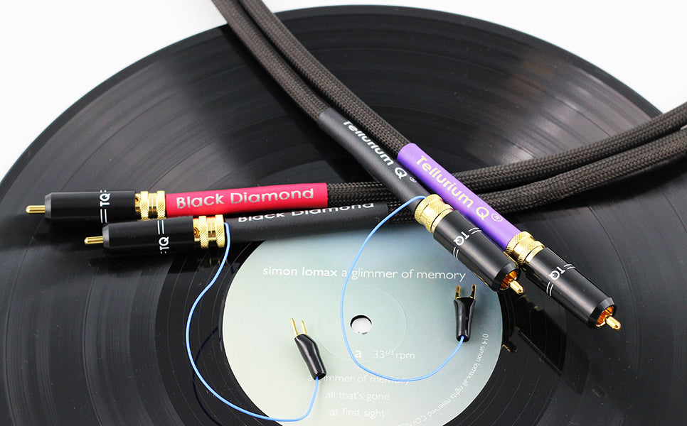 Tellurium Q Black Diamond Tone Arm RCA Cable