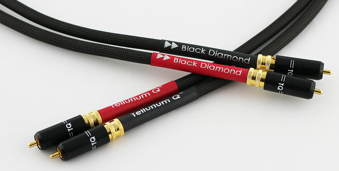 Tellurium Q Black Diamond RCA Interconnect Cable (pair)