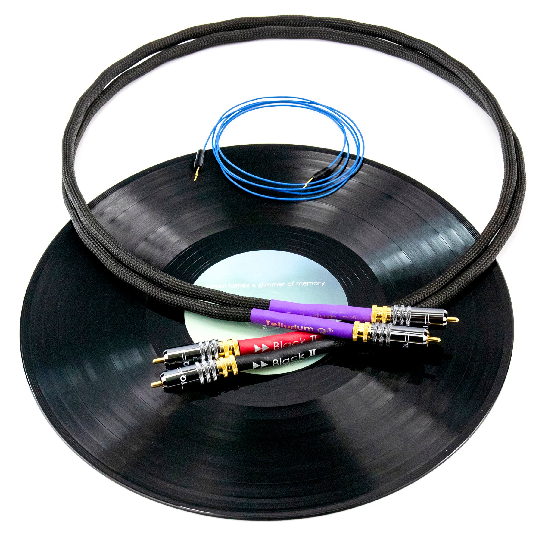 Tellurium Q Black II Tone Arm RCA-RCA Cable