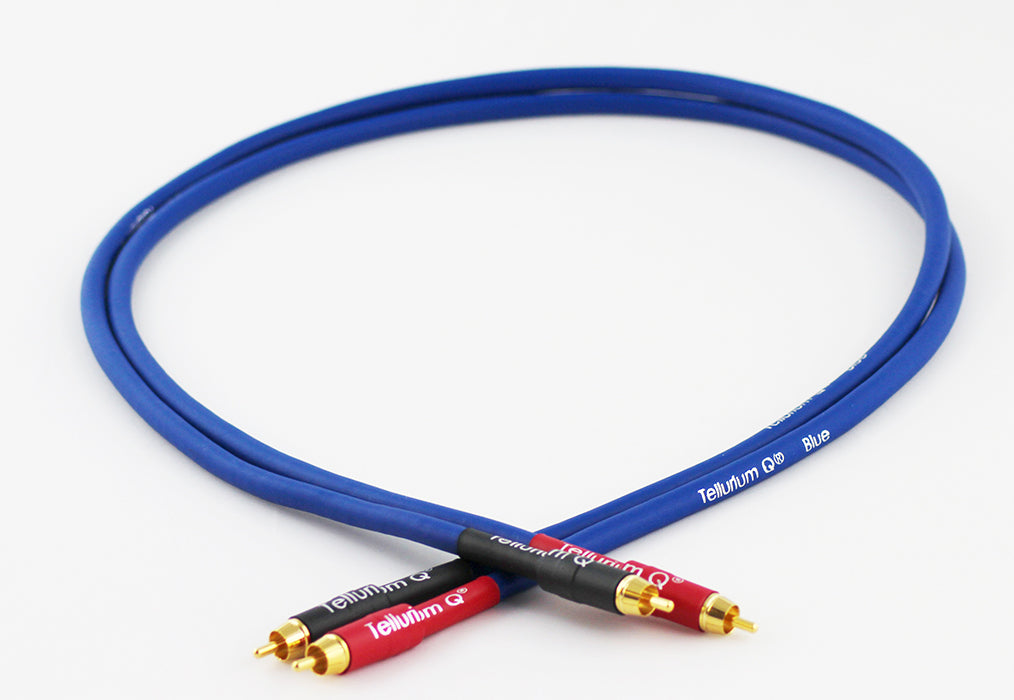 Tellurium Q Blue II RCA Interconnect Cable (pair)