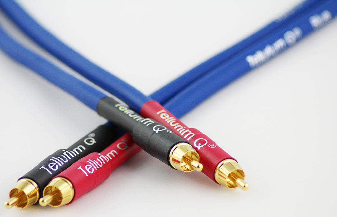 Tellurium Q Blue II RCA Interconnect Cable (pair)