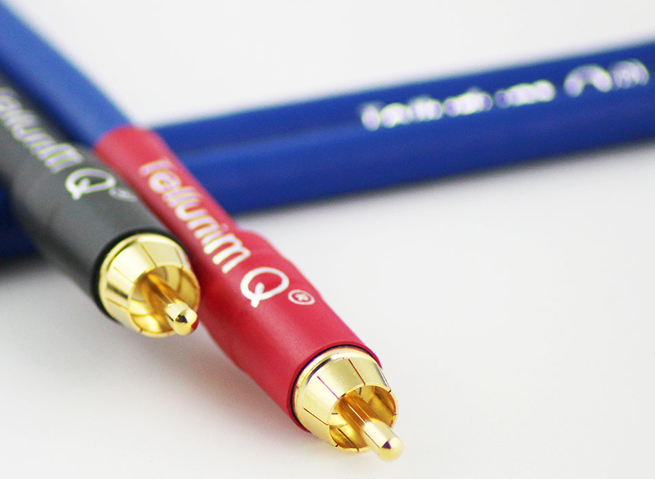 Tellurium Q Blue II RCA Interconnect Cable (pair)