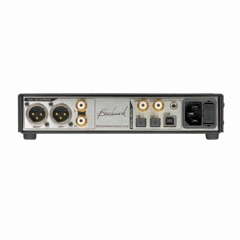 Benchmark DAC3 B - Digital to Analog Audio Converter rear view