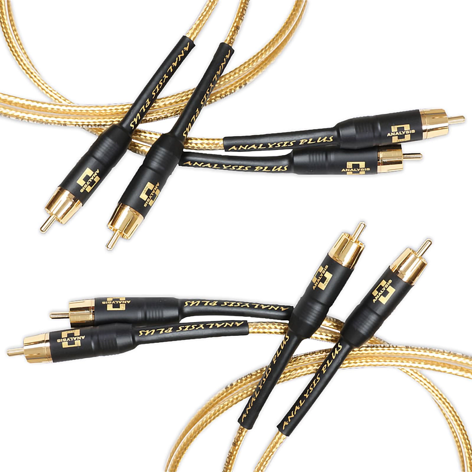 Analysis Plus Gold Oval Micro Interconnect Cable