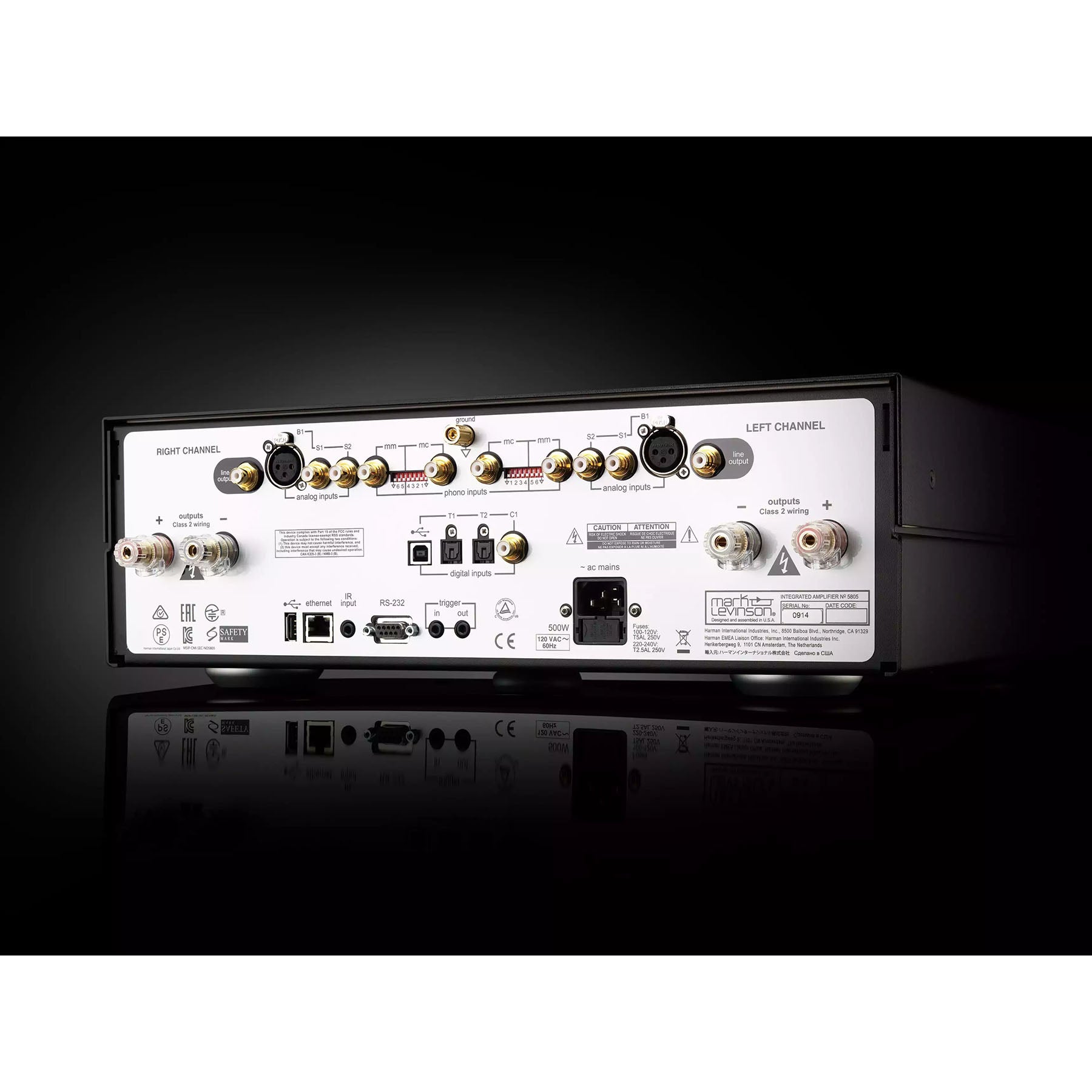 Mark Levinson No 5805 Integrated Amplifier for Digital and Analog Sources