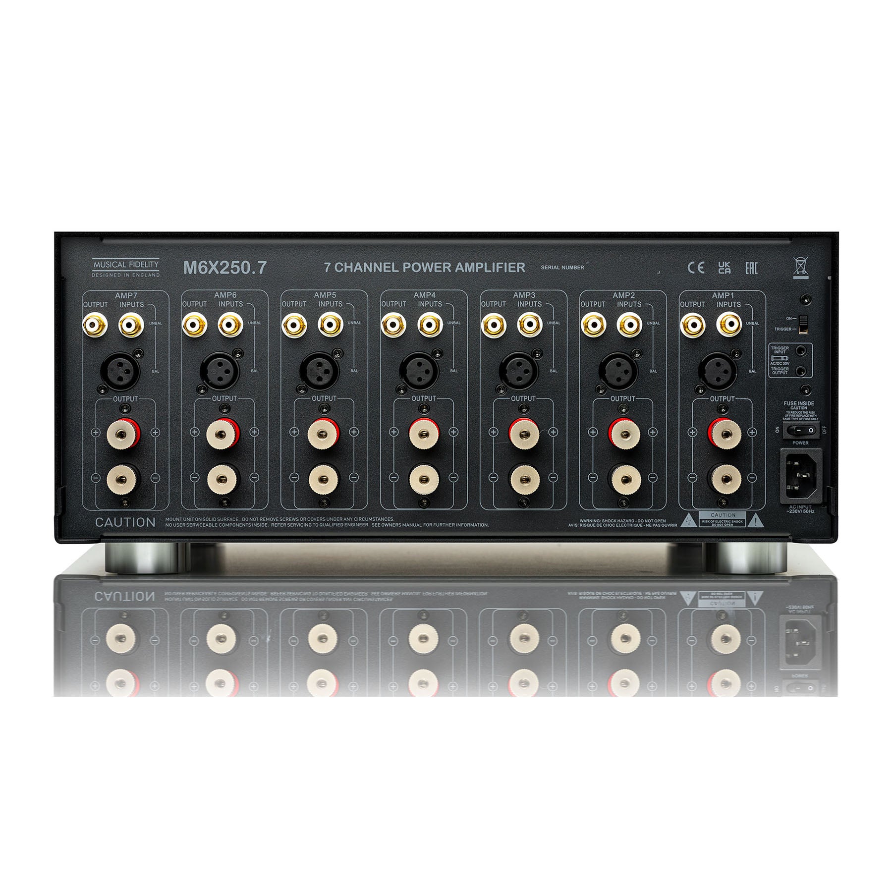 Musical Fidelity M6x 250.7 - 250.7 Watt Power Amplifier