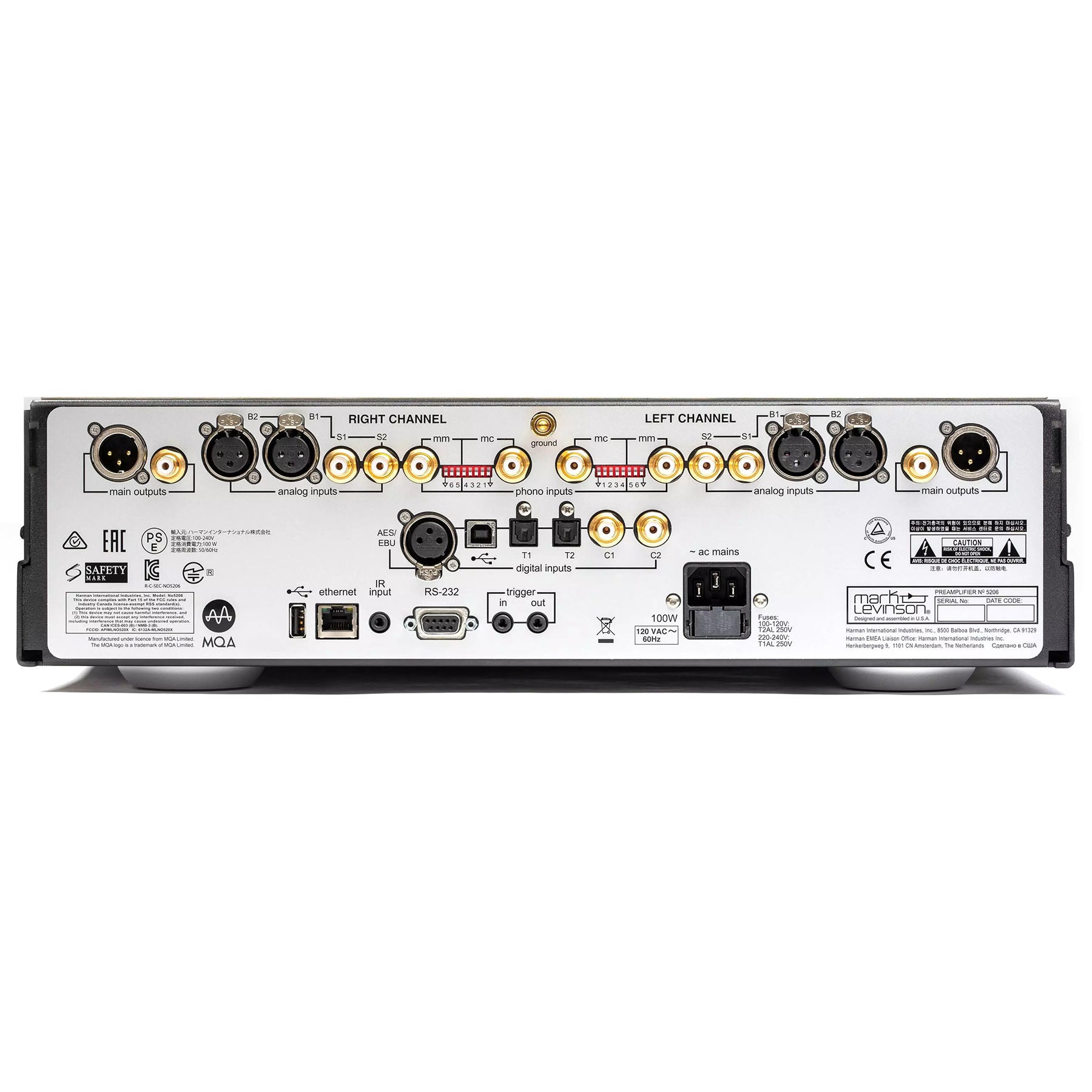 Mark Levinson No 5206 Precision Preamplifier