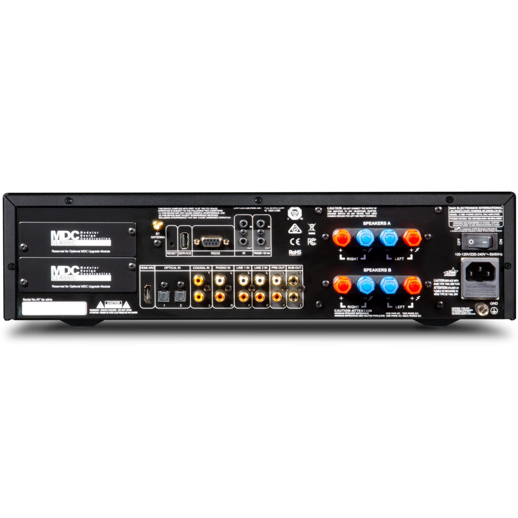 NAD C399 Hybrid Digital DAC Amplifier