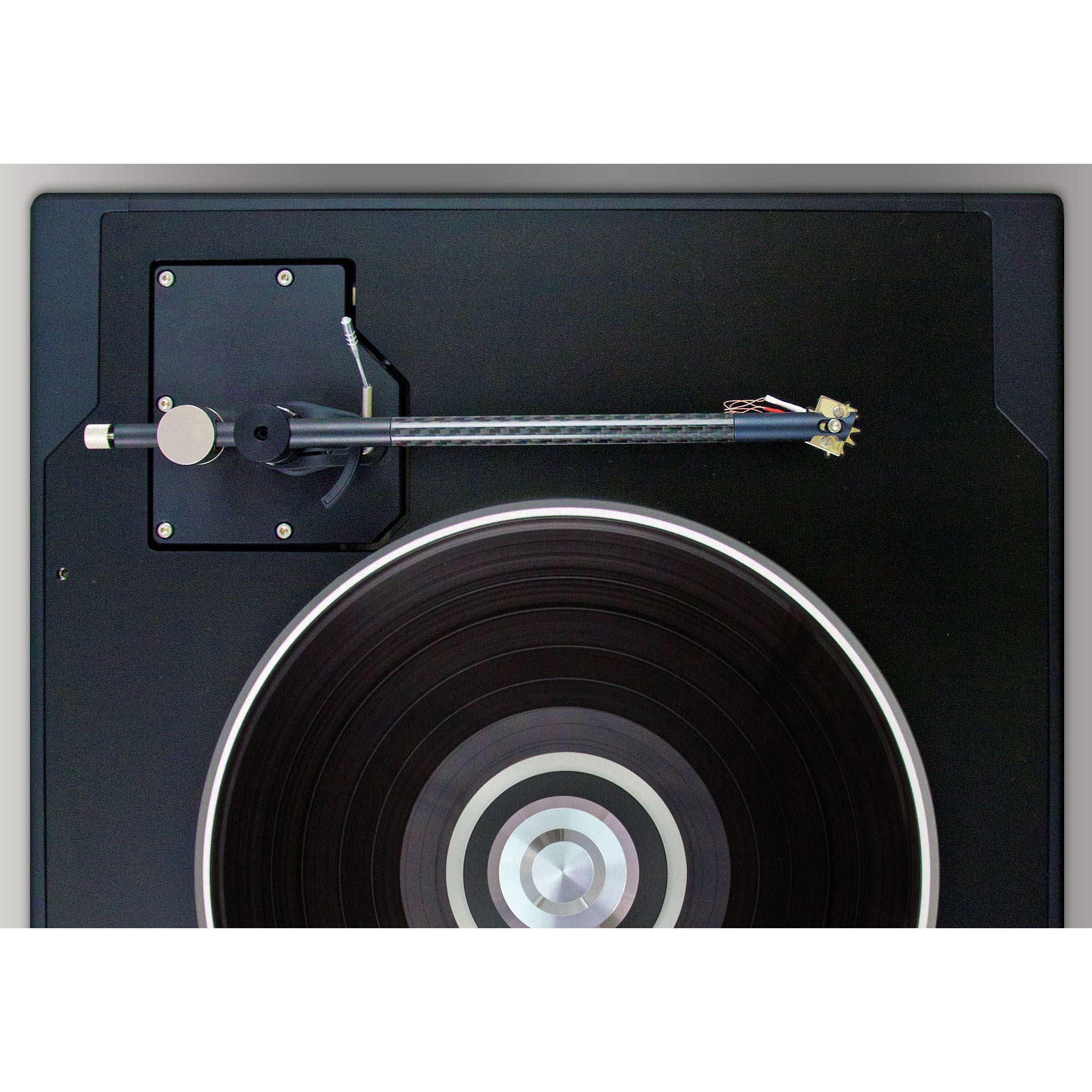 Schroder Captive Bearing 11" Black Carbon Fibre Tonearm with Copper Wiring
