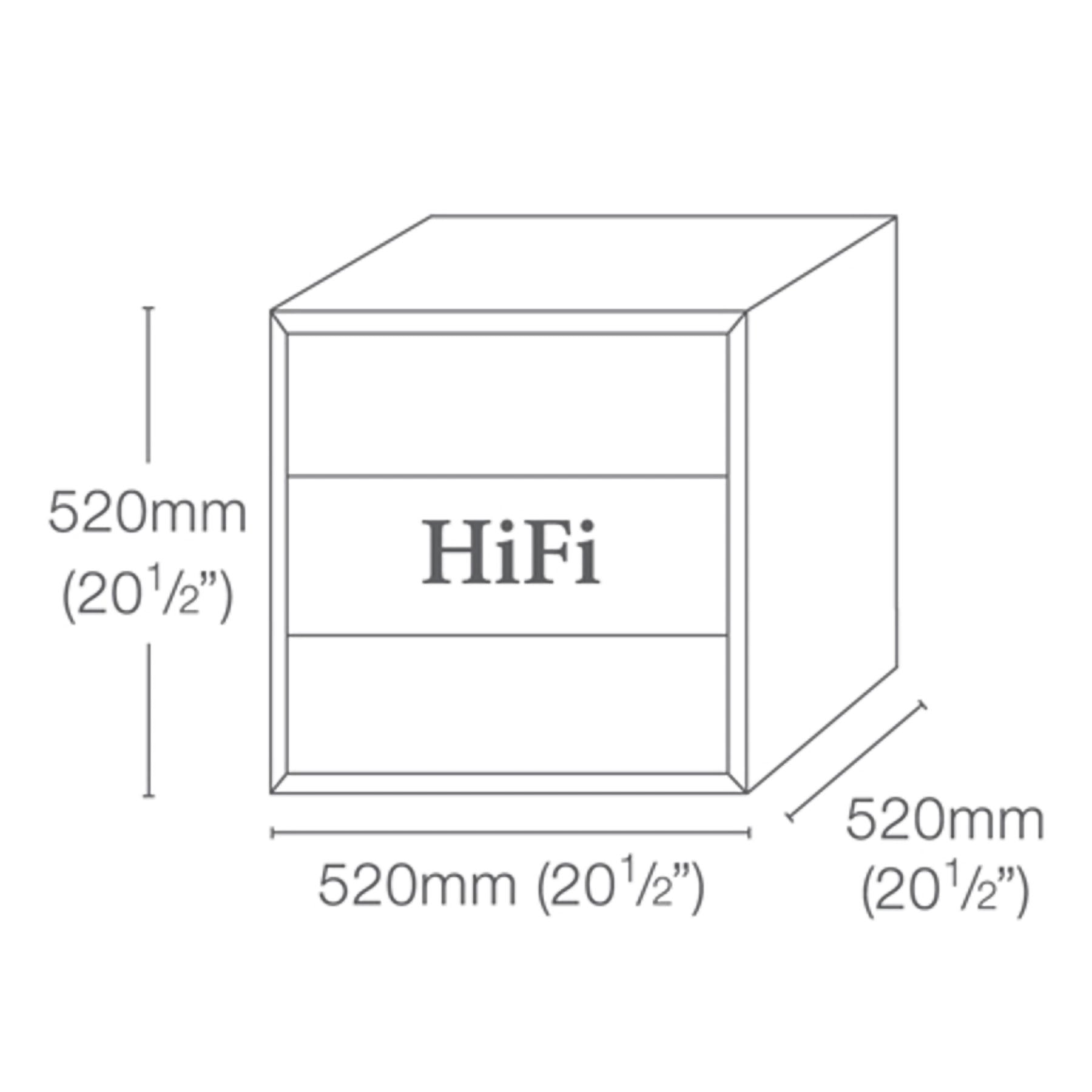 Quadraspire Hi-Fi QUBE Modular Storage Cabinet