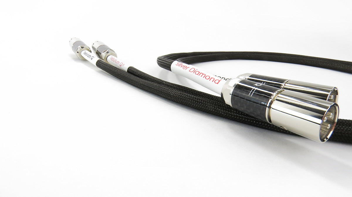 Tellurium Q Silver Diamond XLR Interconnect Cable (pair)