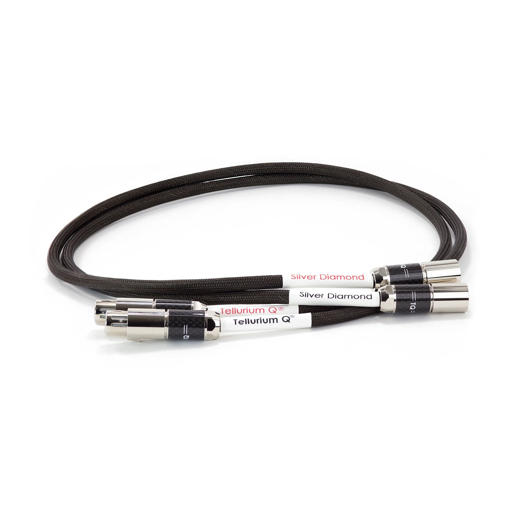 Tellurium Q Silver Diamond XLR Interconnect Cable (pair)