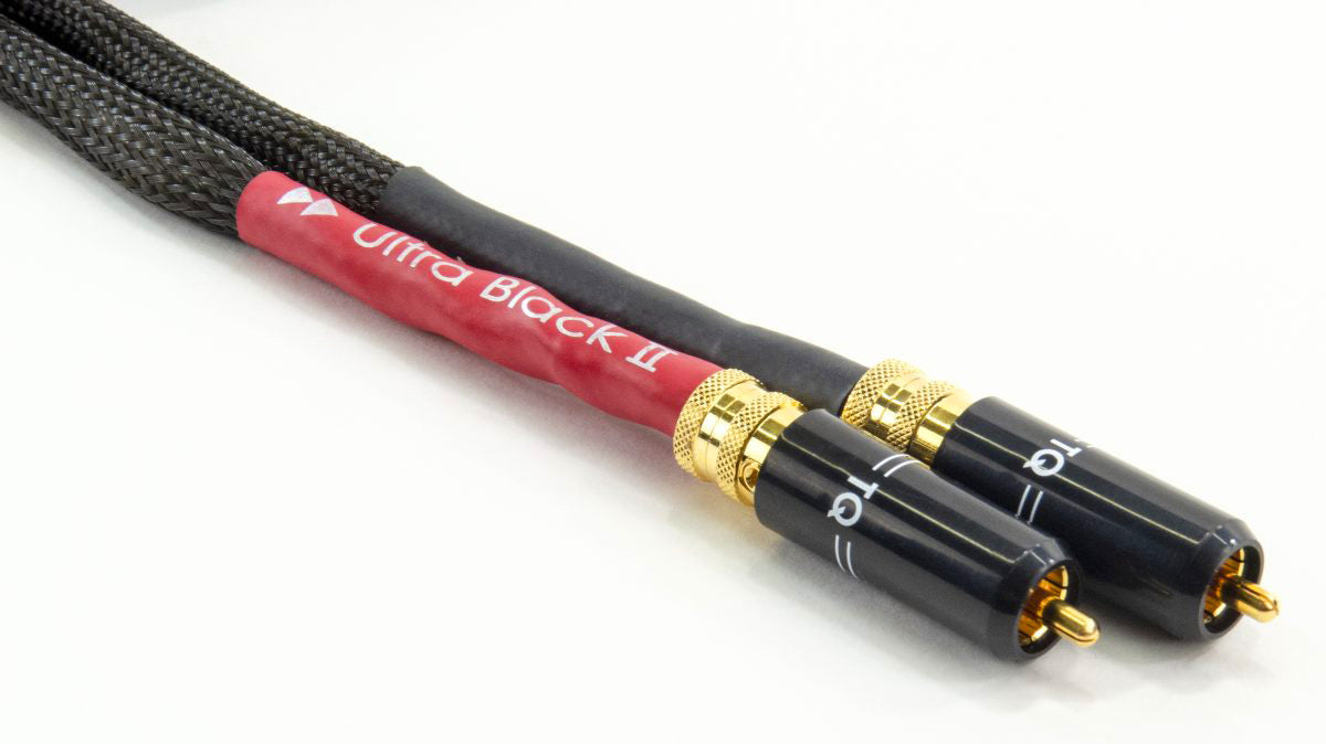 Tellurium Q Ultra Black II RCA Interconnect Cable (pair)