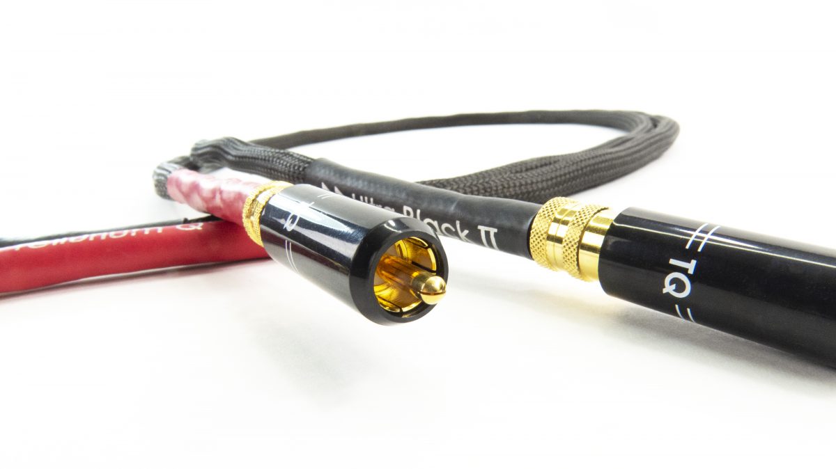 Tellurium Q Ultra Black II RCA Interconnect Cable (pair)