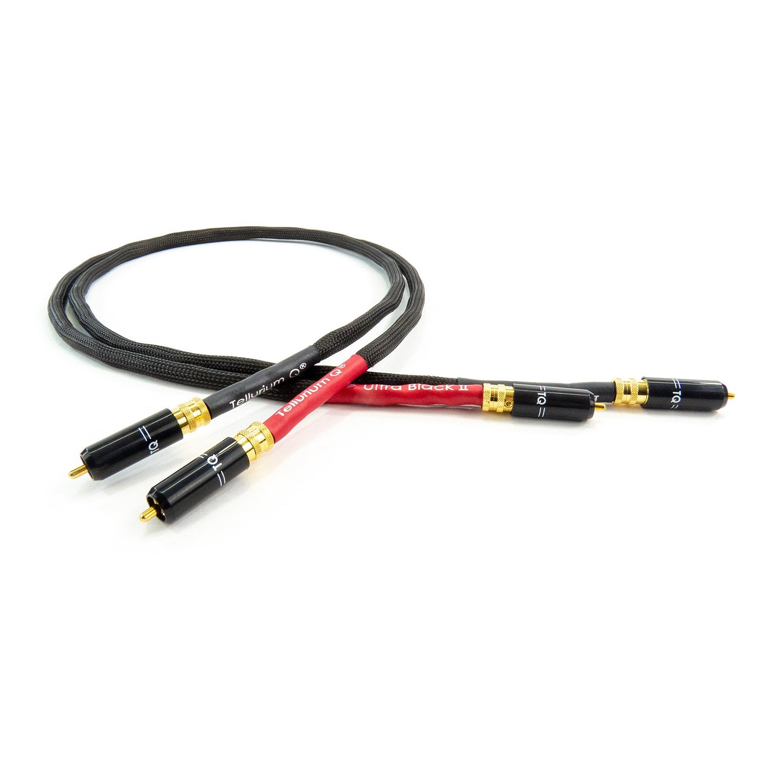 Tellurium Q Ultra Black II RCA Interconnect Cable (pair)