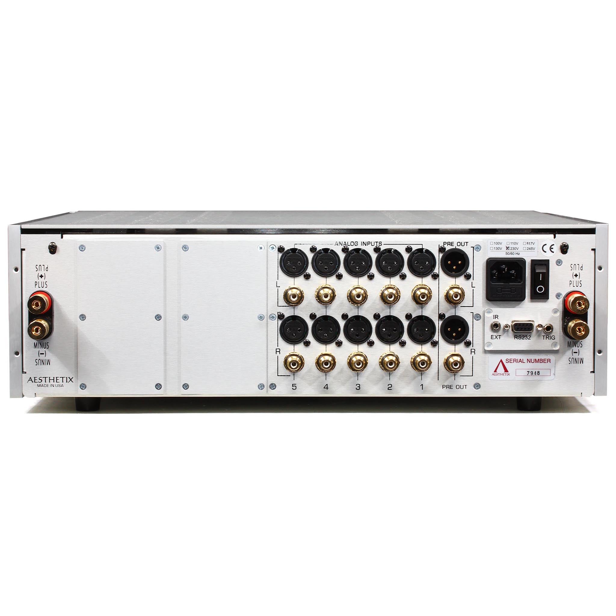 Aesthetix Mimas 150W Integrated Amplifier - Silver