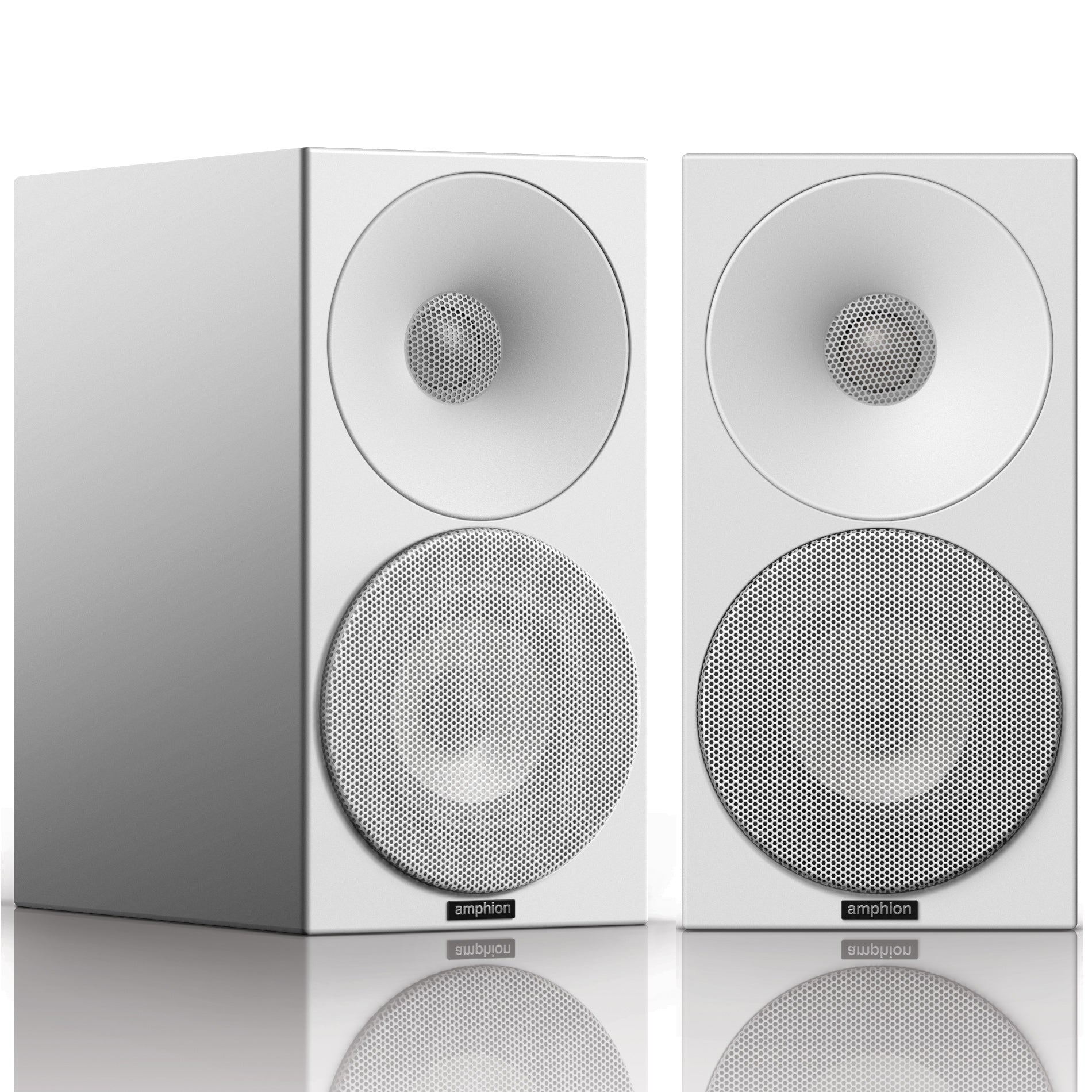 Amphion Argon0 Bookshelf Speakers (pair) - Full White