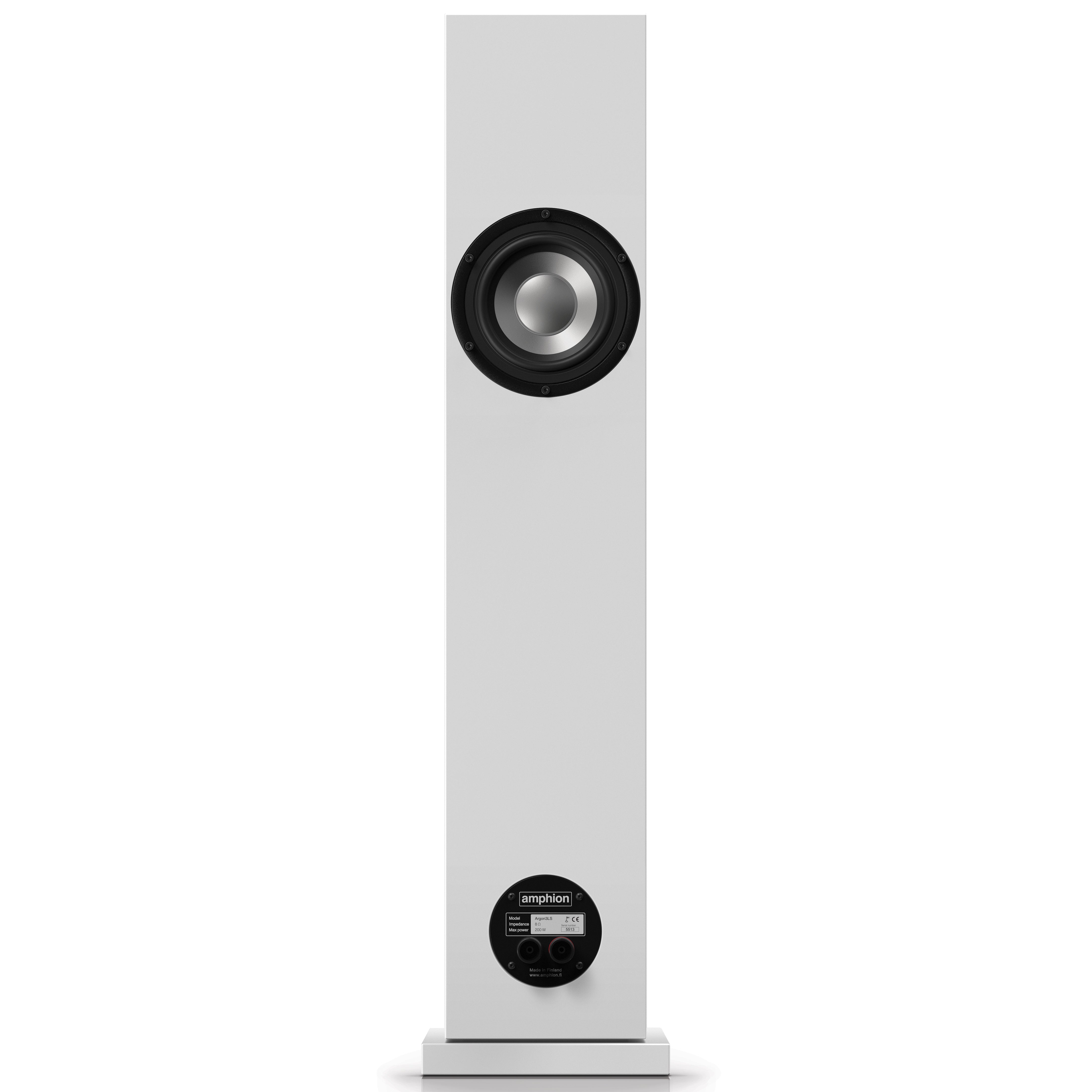 Amphion Argon3LS Floorstanding Speakers (pair) - Full White