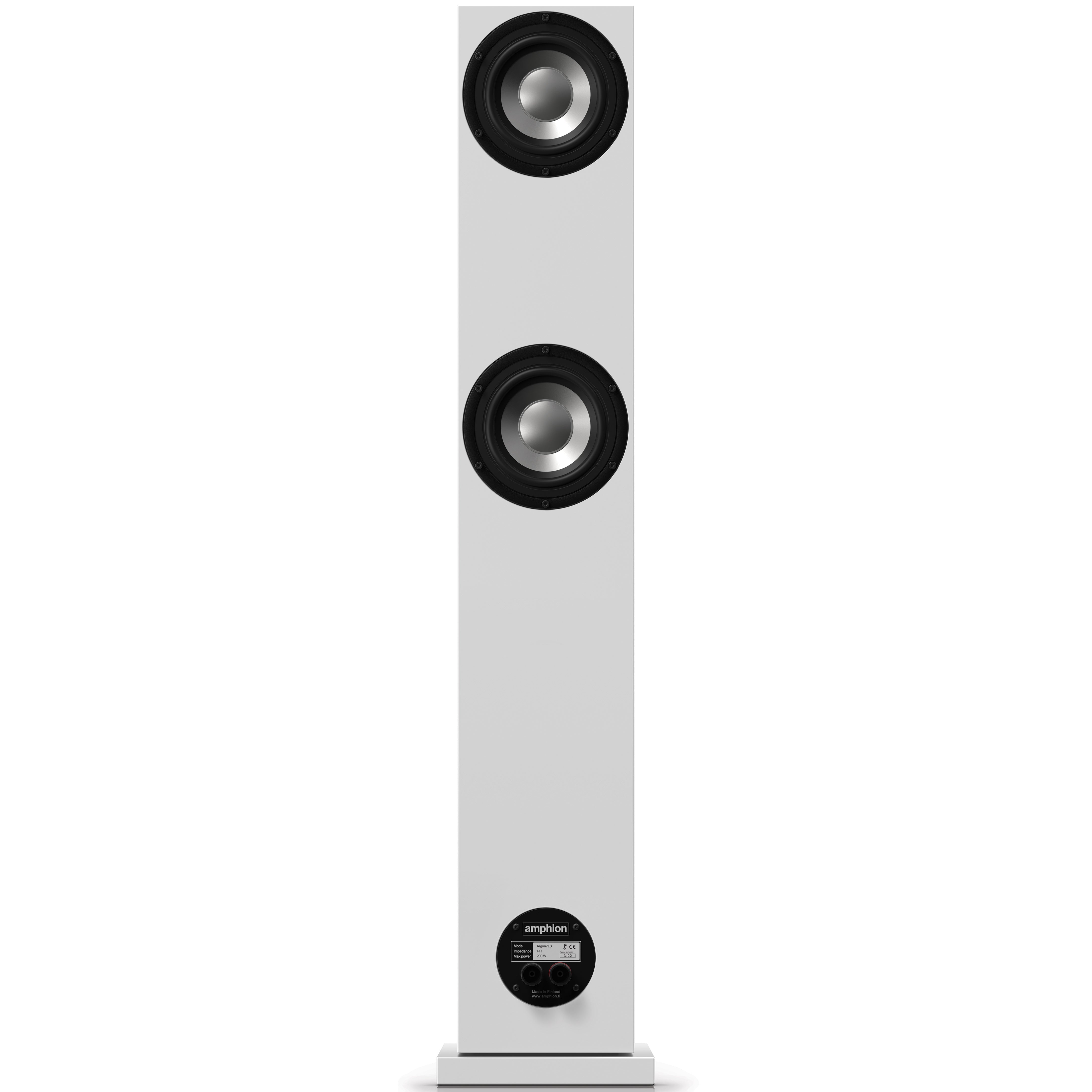 Amphion Argon7LS Floorstanding Speakers (pair) - Full White