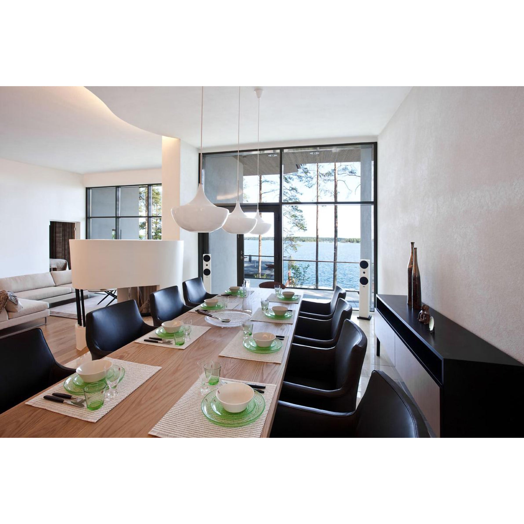 Amphion Helium520 FloorStanding Speakers (pair) - Full White