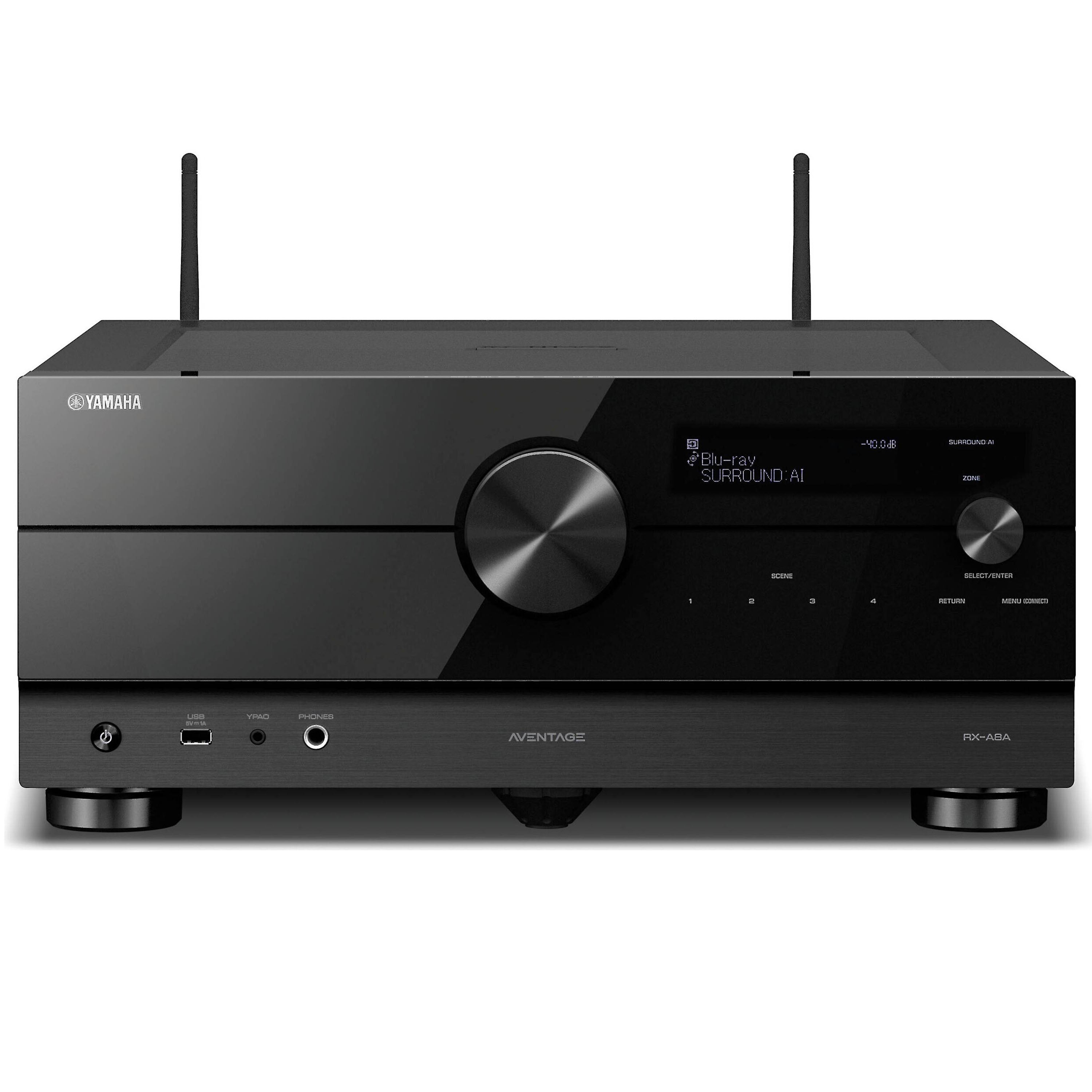 Yamaha RX-A8A AVENTAGE 11.2-Channel AV Receiver with 8K HDMI and MusicCast
