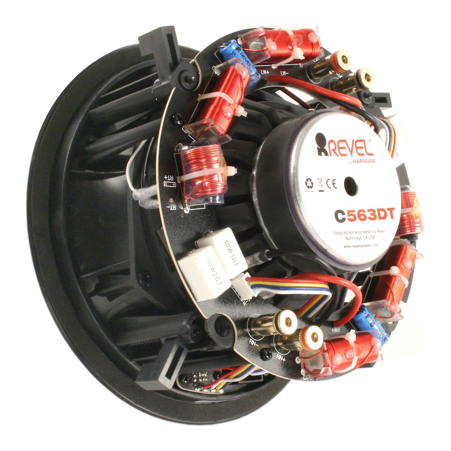 Revel C563DT 6-1/2" Dual-Tweeter In-ceiling Loudspeaker