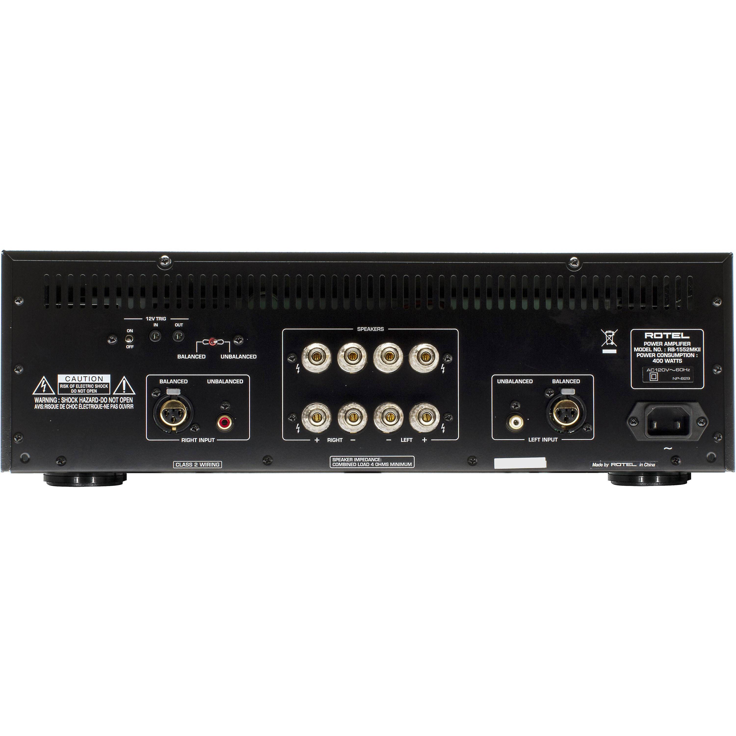 Rotel RB-1552 MK II Stereo Power Amplifier