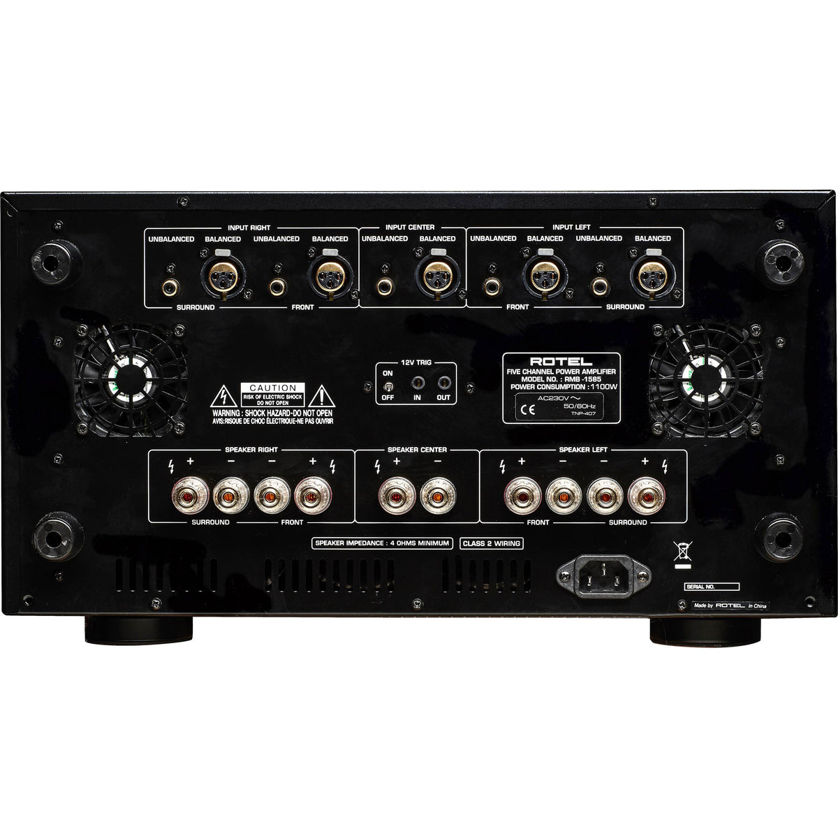 Rotel RMB-1585 Multi-channel Power Amplifier