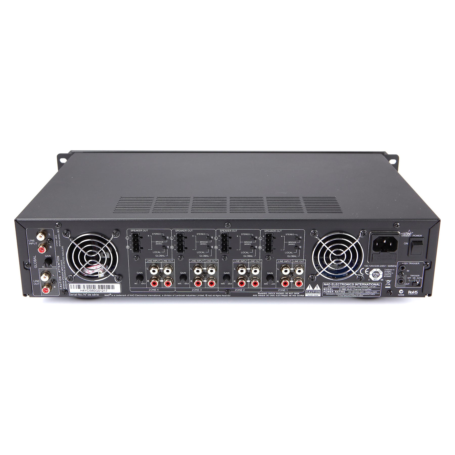 NAD CI980 8-Channel / 4-Zone Power amplier