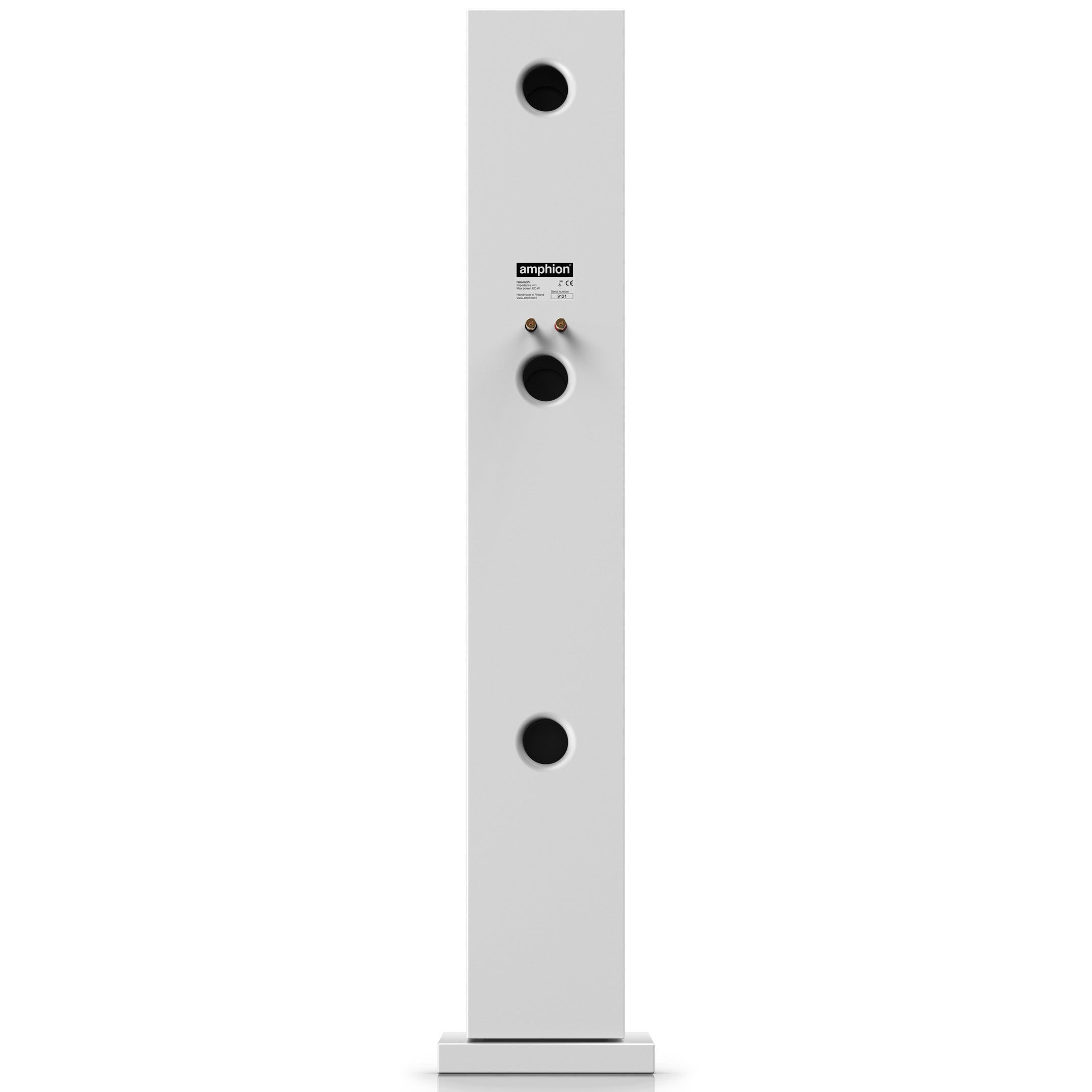 Amphion Helium520 FloorStanding Speakers (pair) - Full White