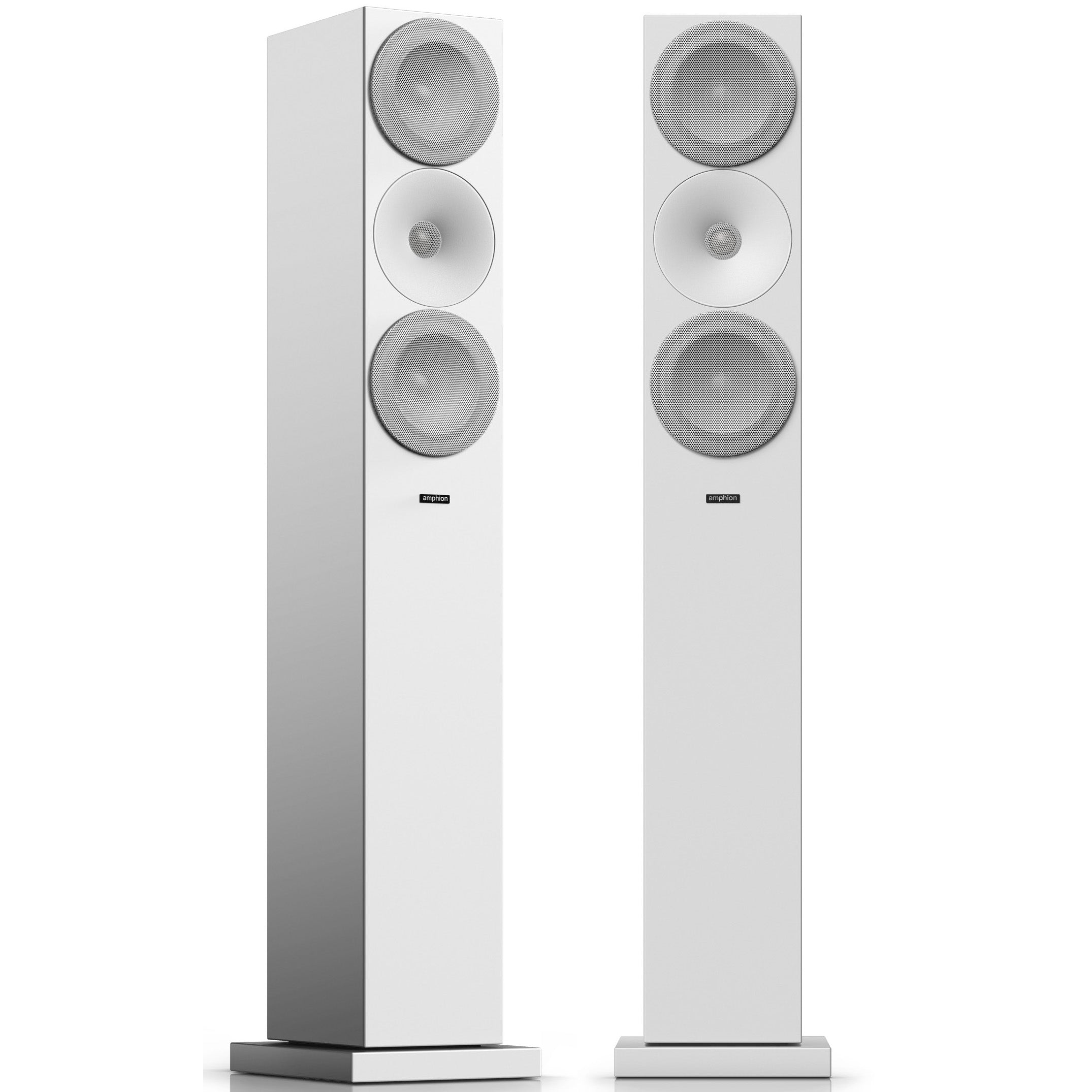 Amphion Helium520 FloorStanding Speakers (pair) - Full White