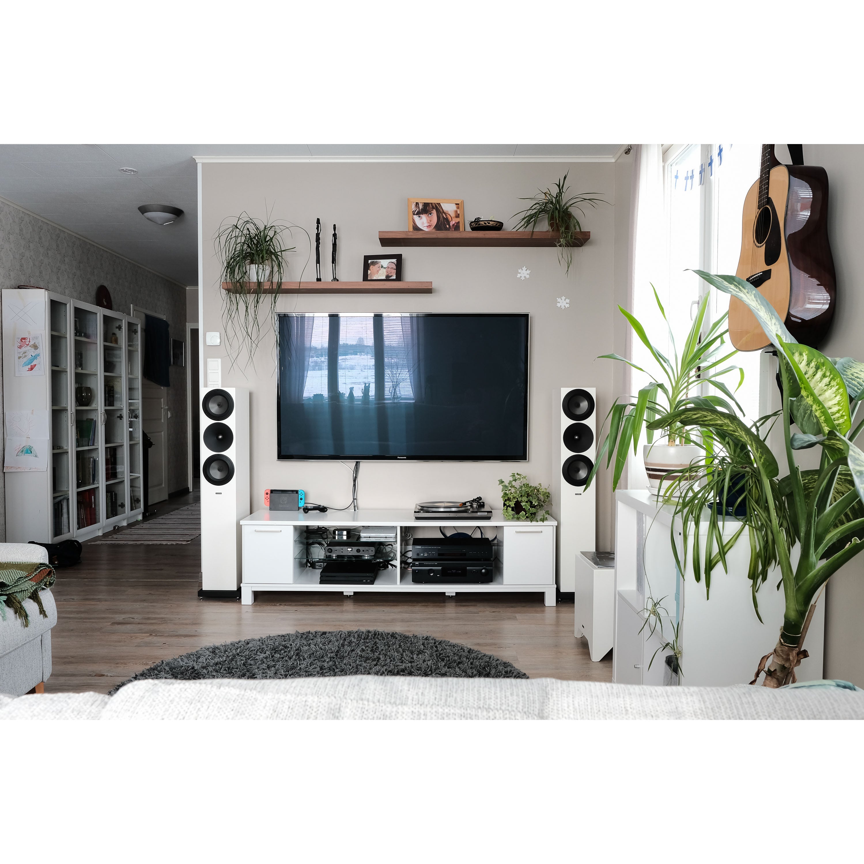 Amphion Argon7LS Floorstanding Speakers (pair) - Full White