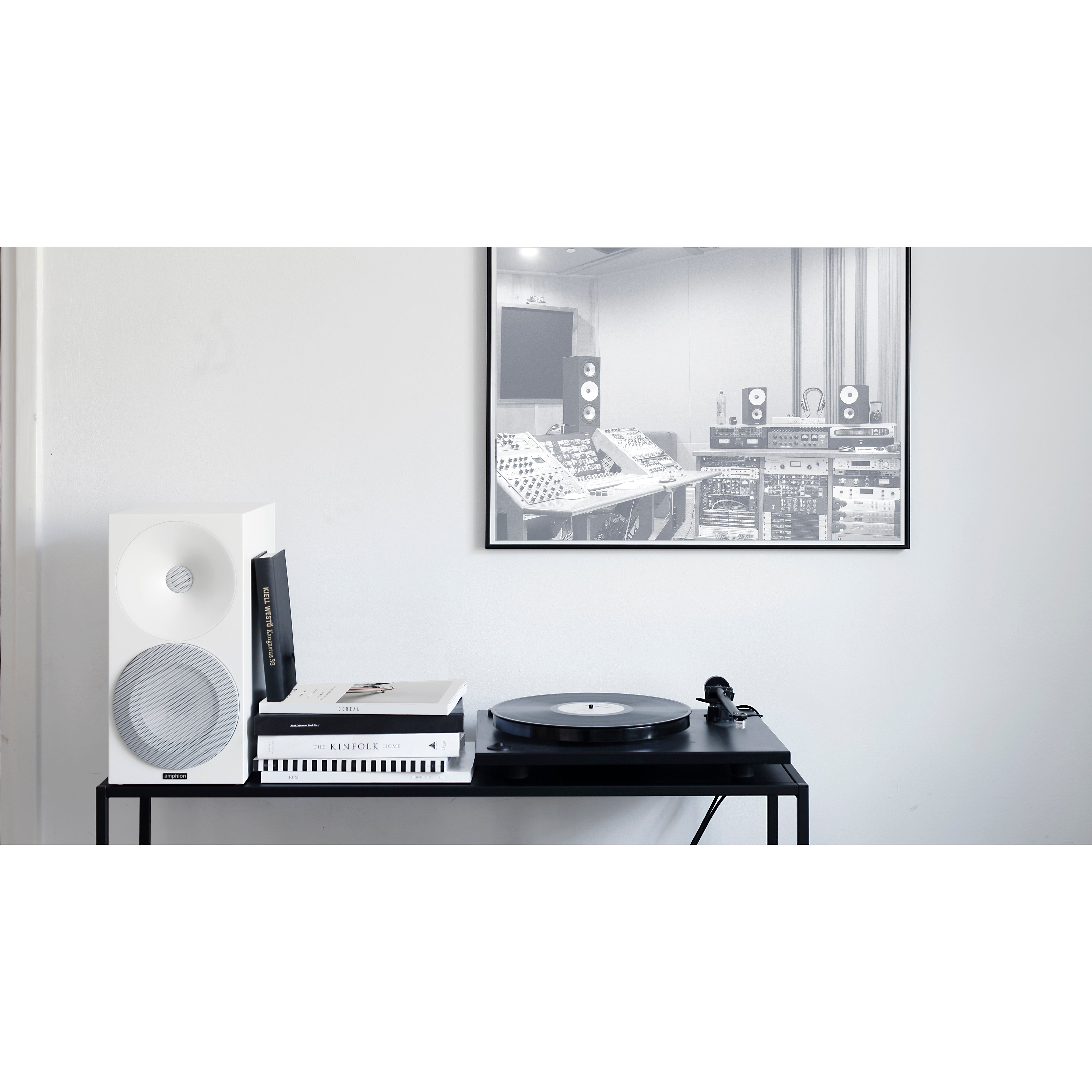 Amphion Argon3s Bookshelf Speakers (pair) - Full White