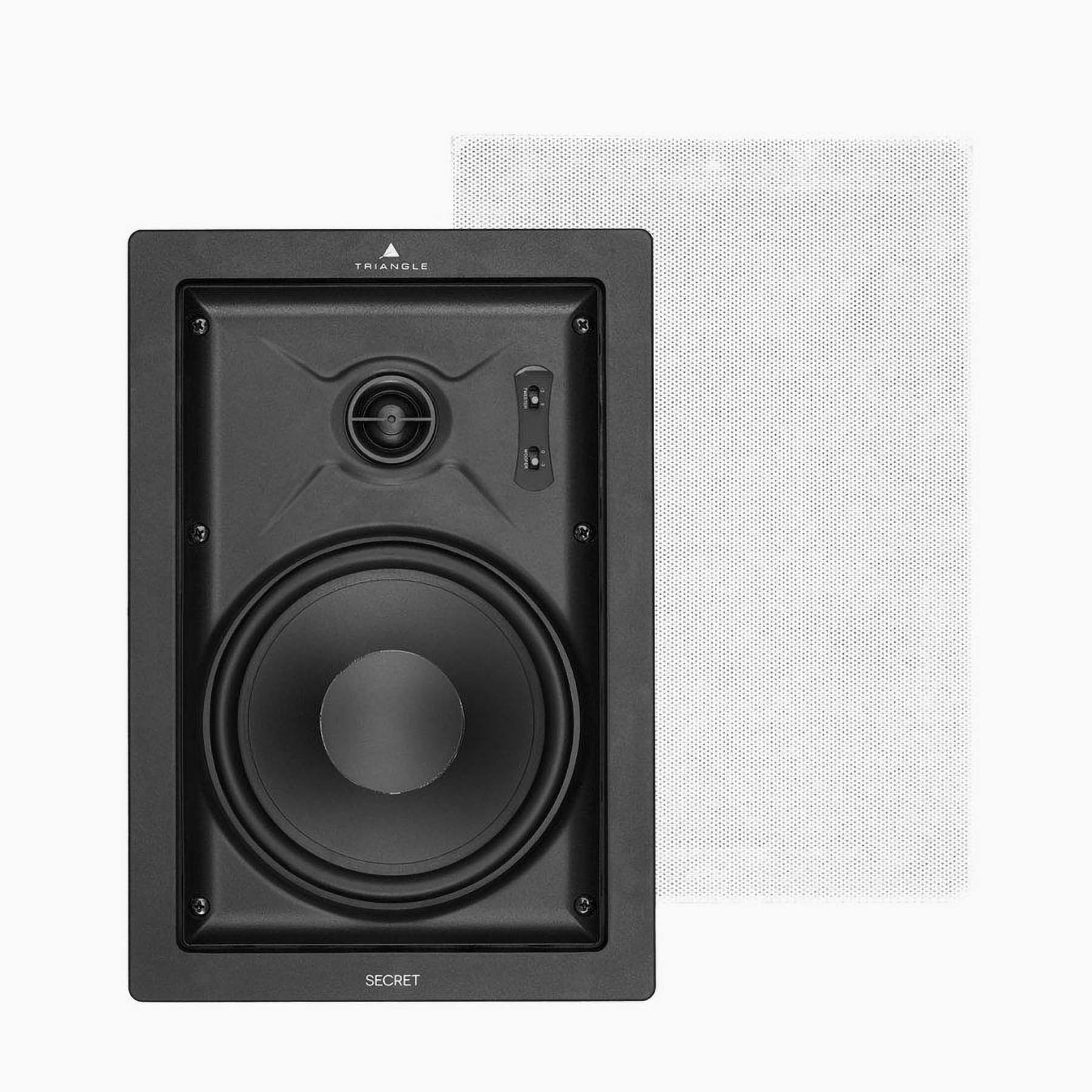 TRIANGLE Secret IWT8 8-Inch Rectangular In-Wall Speakers (pair)