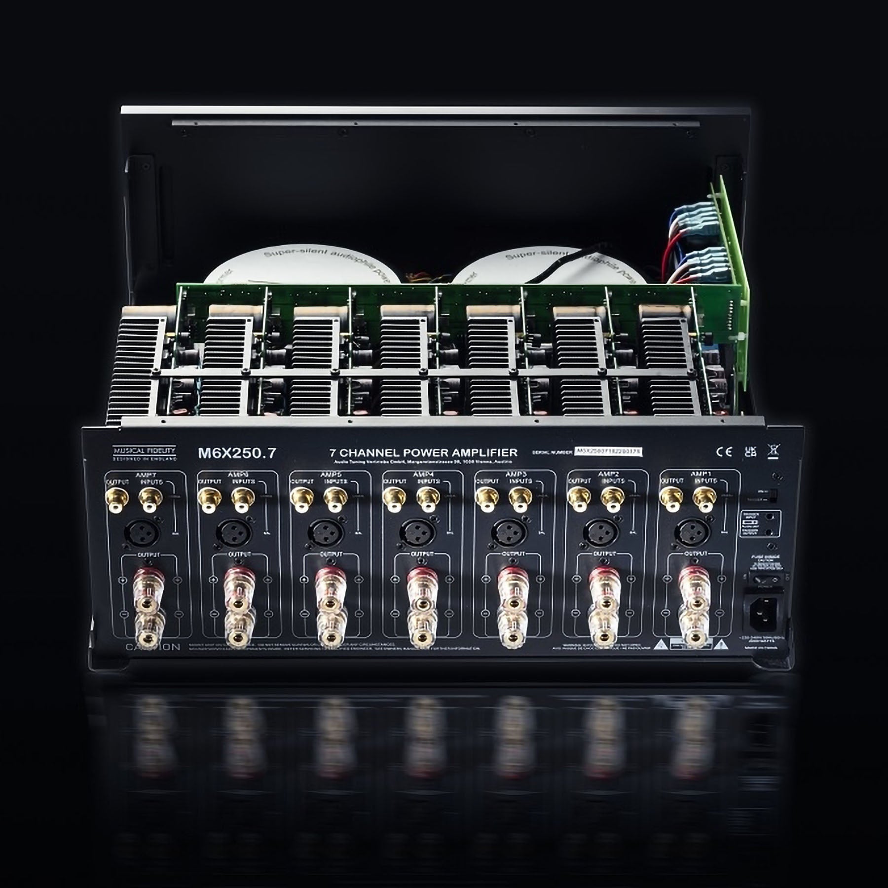 Musical Fidelity M6x 250.7 - 250.7 Watt Power Amplifier