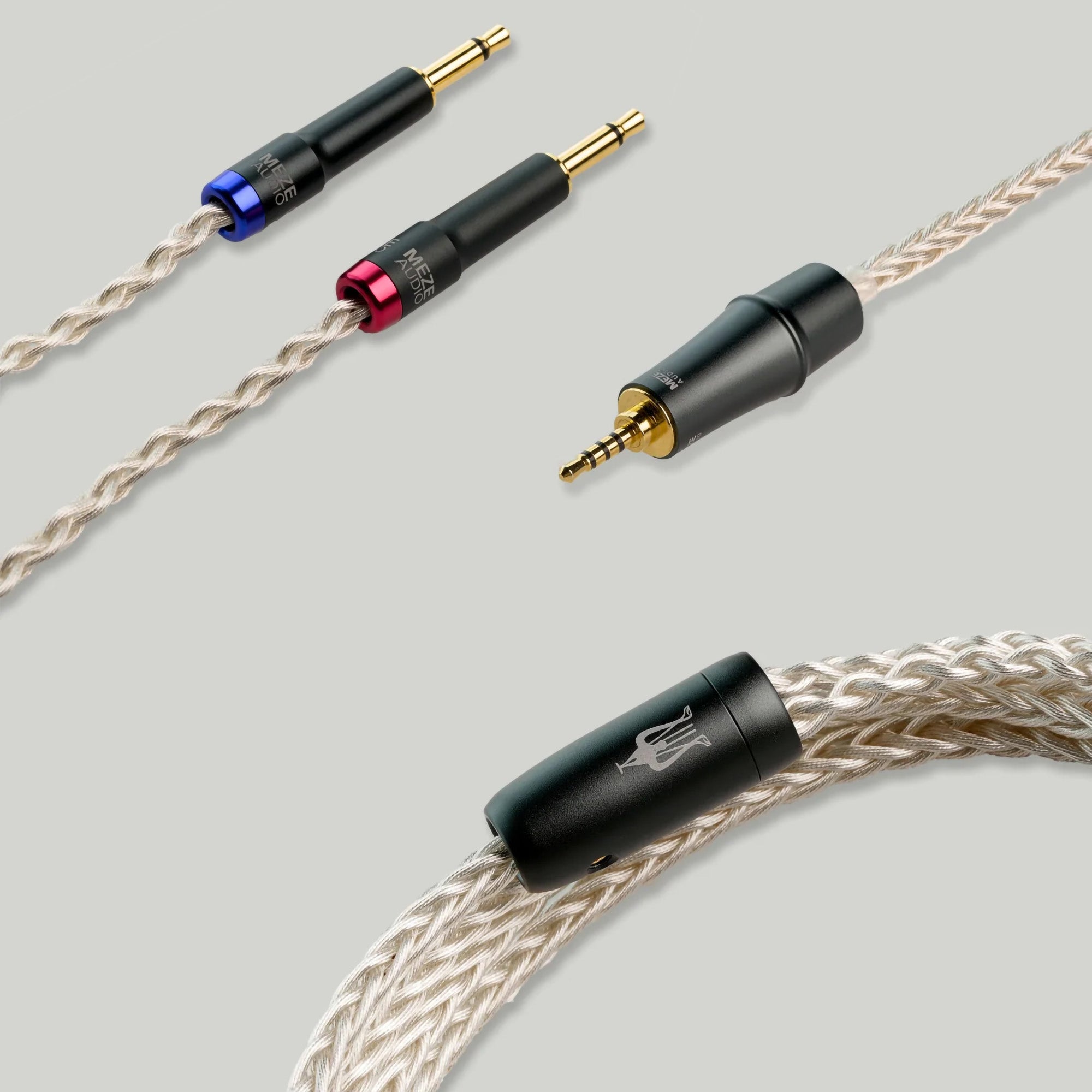 Meze Audio MONO 3.5MM Silver Plated PCUHD Premium Cable