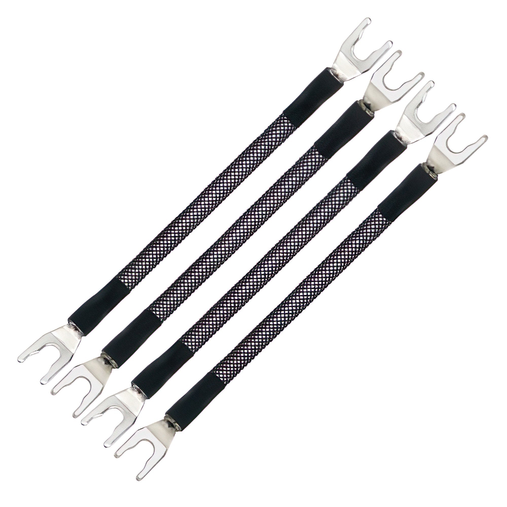 Wireworld Silver Eclipse Bi-Wire Jumpers 6 inch (Spades) (set of 4)