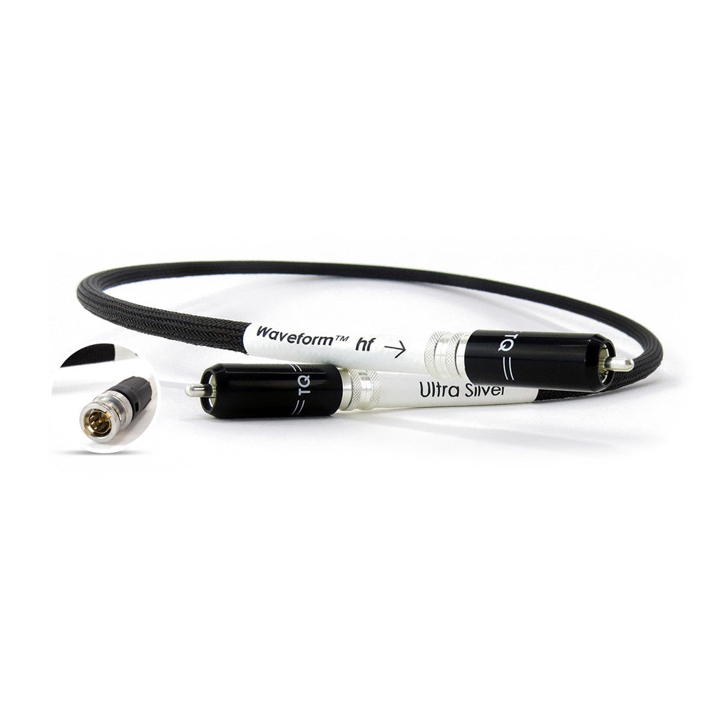 Tellurium Q Ultra Silver II Waveform™ hf Digital RCA/BNC Cable