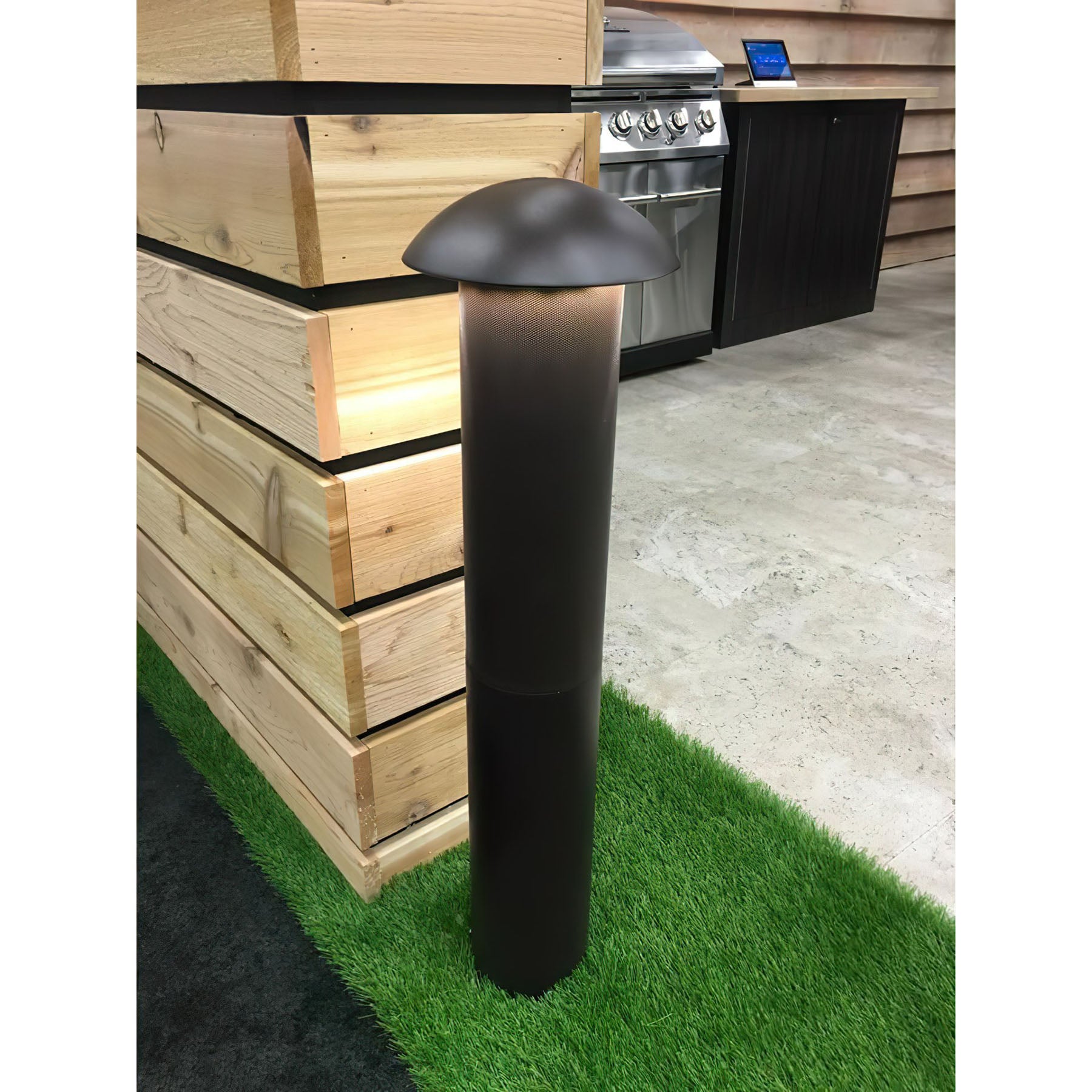 Revel L42XC 2-way Extreme Climate Bollard Speaker with Integrated LED Lighting