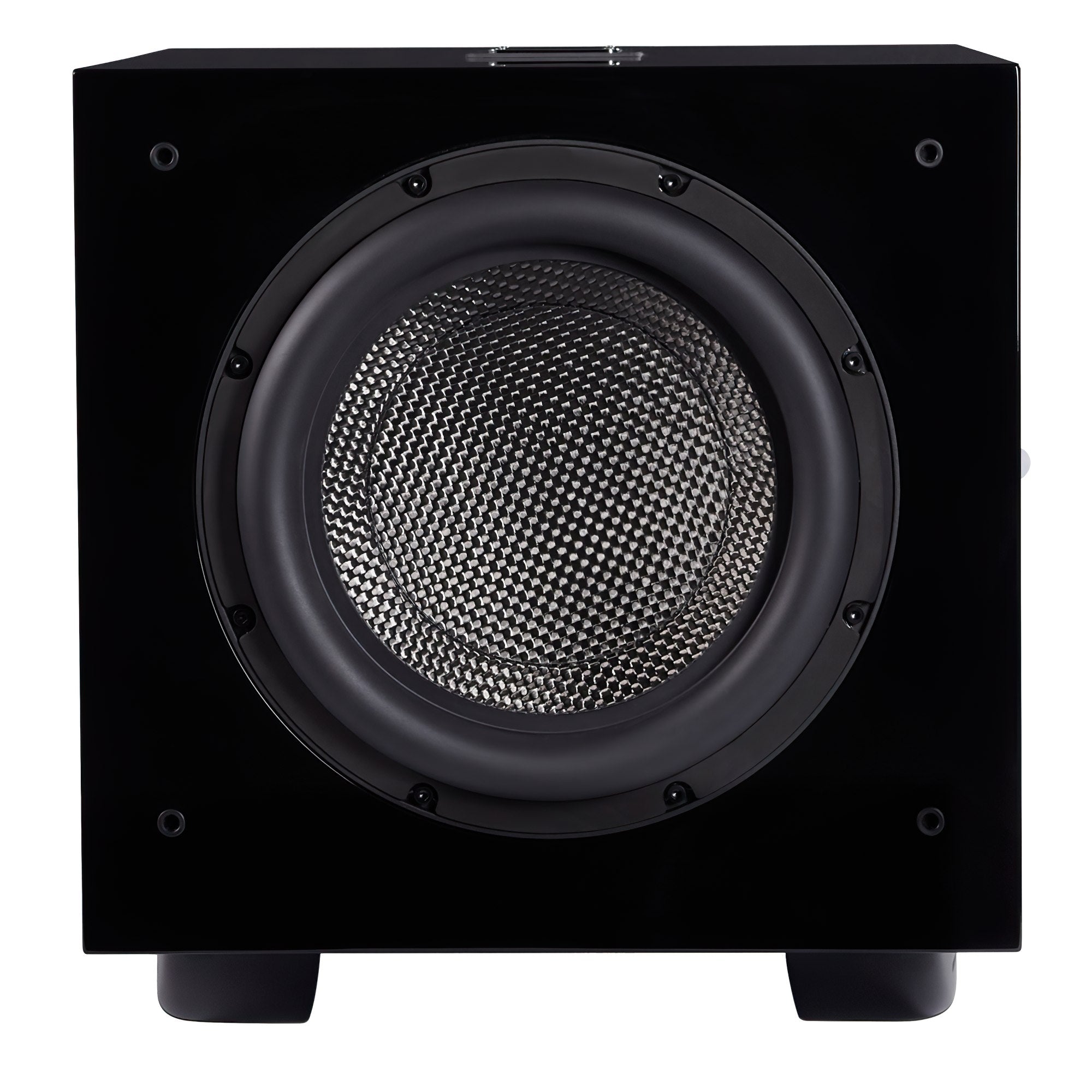REL Acoustics Series S Carbon Special 12 inch Carbon Fibre Front-firing Active Driver, Down-firing Passive Subwoofer